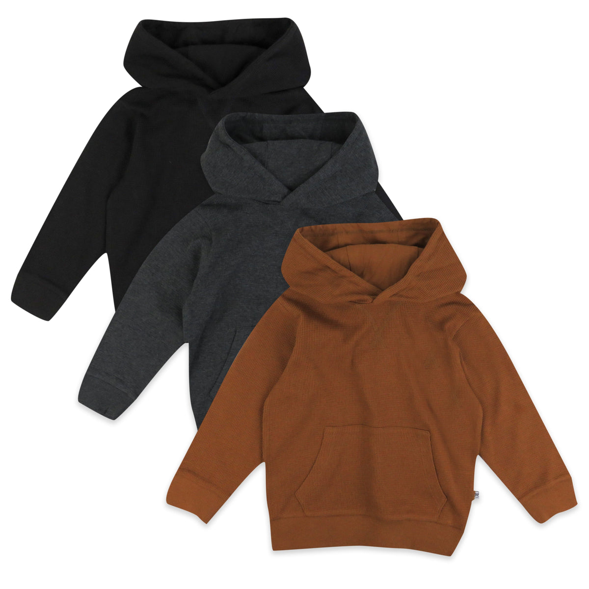 3-Pack Cotton Thermal Hoodie