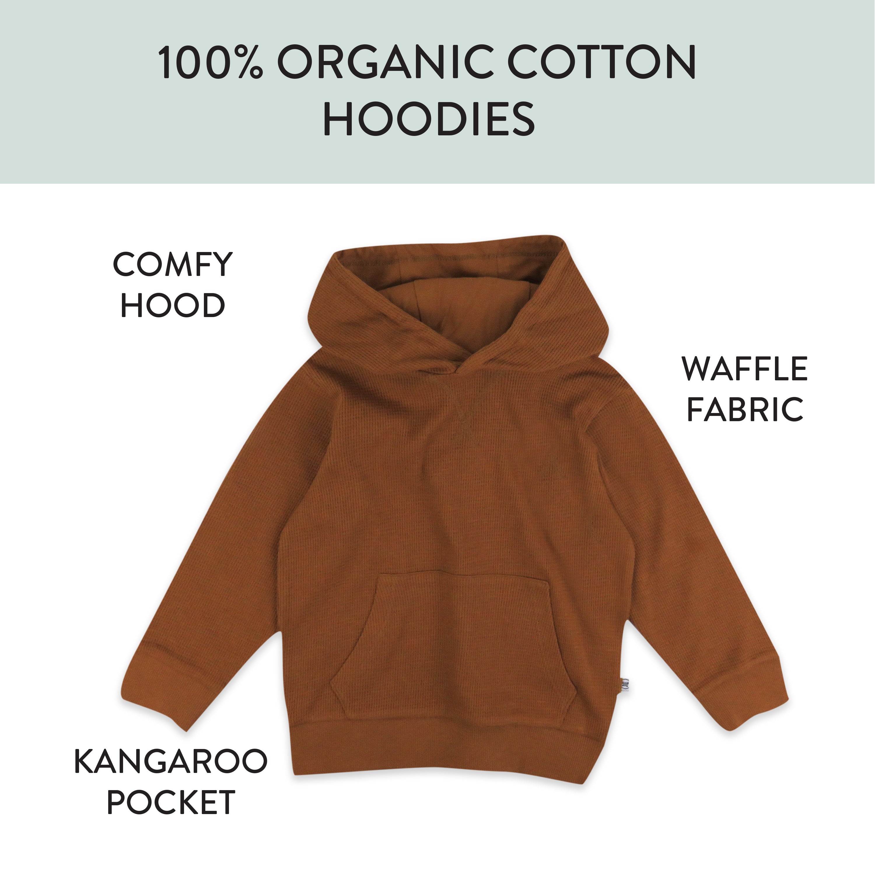 3-Pack Cotton Thermal Hoodie