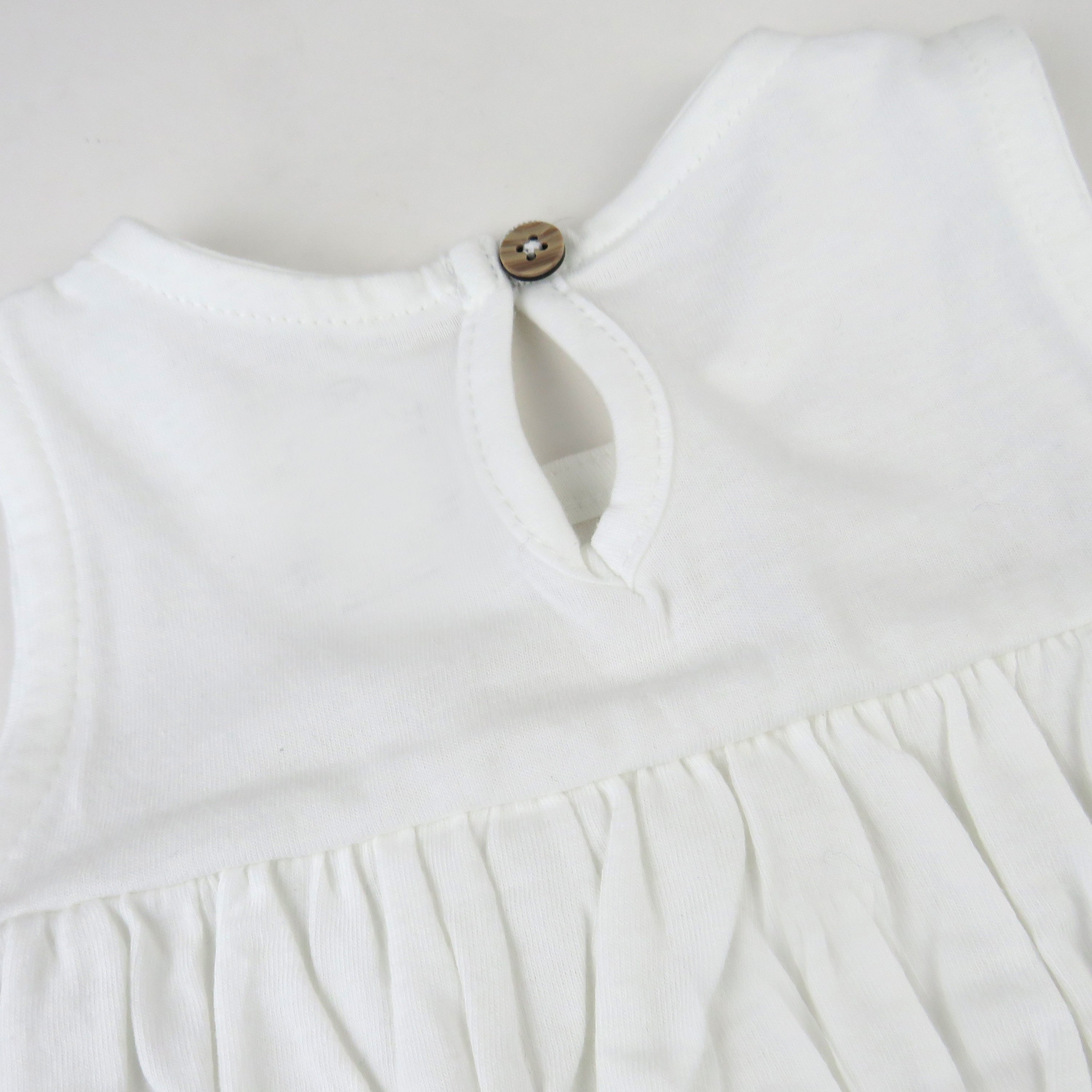 Tiered Shirt, Biker Short & Headband Set