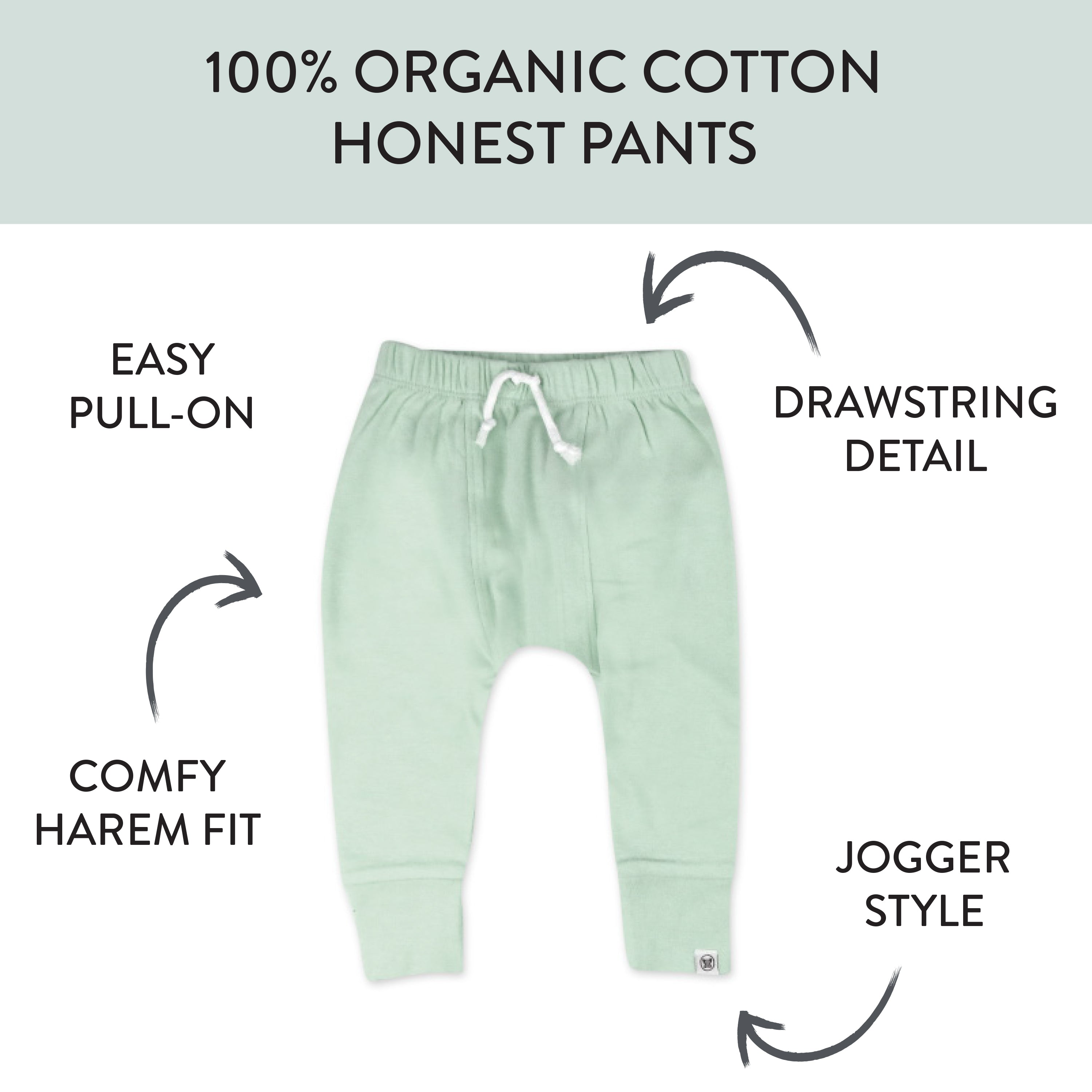 4-Pack Organic Cotton Honest Pants