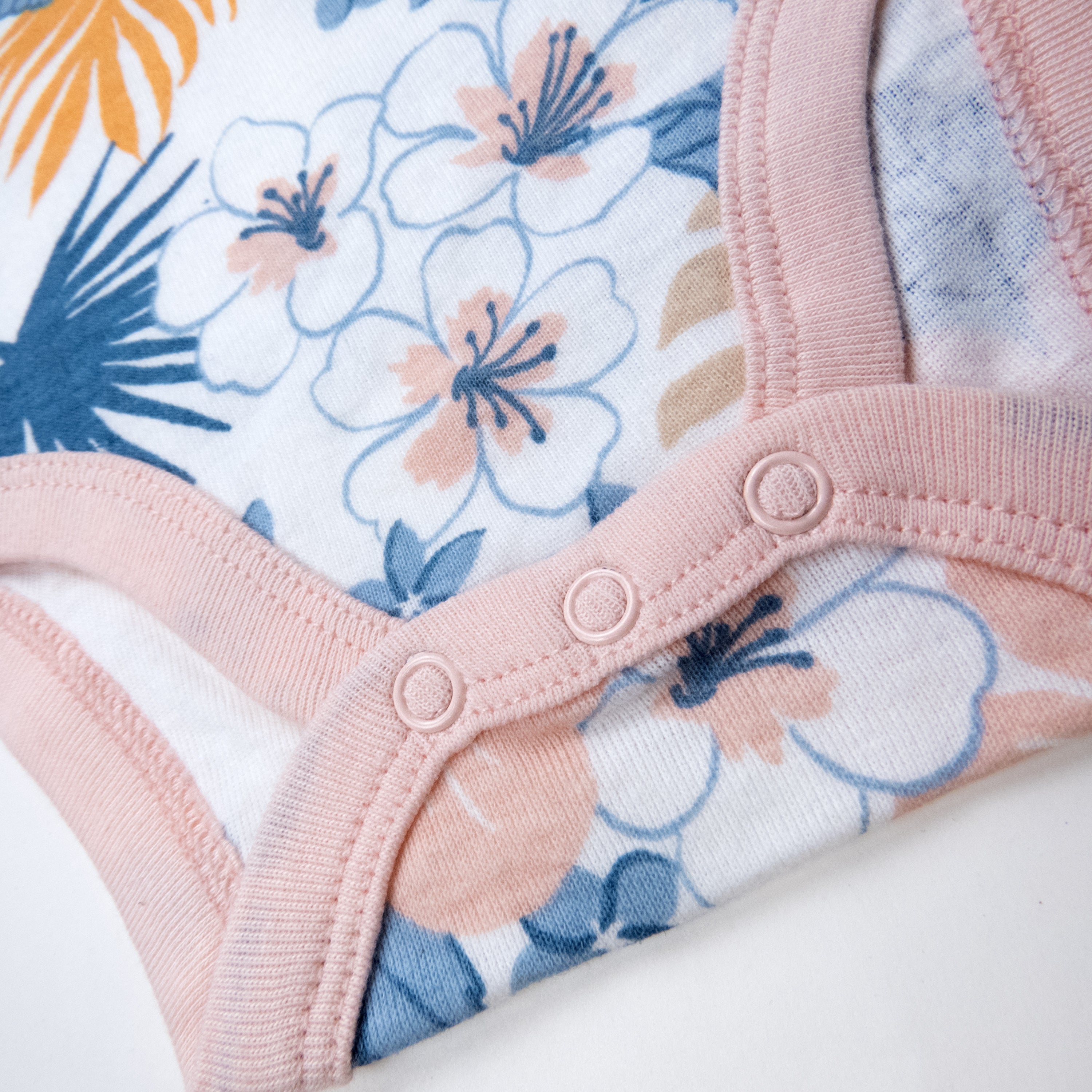 5-Pack Organic Cotton Short Sleeve Bodysuits