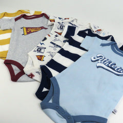 5-Pack Organic Cotton Short Sleeve Bodysuits