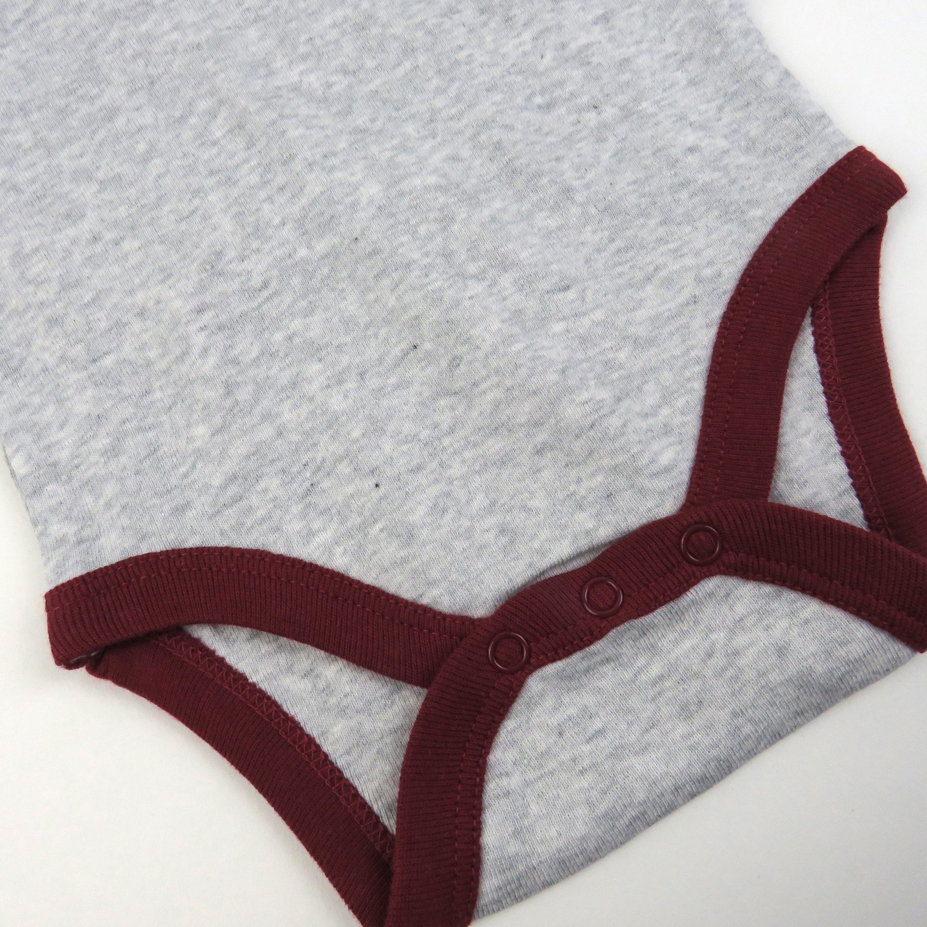 5-Pack Organic Cotton Short Sleeve Bodysuits