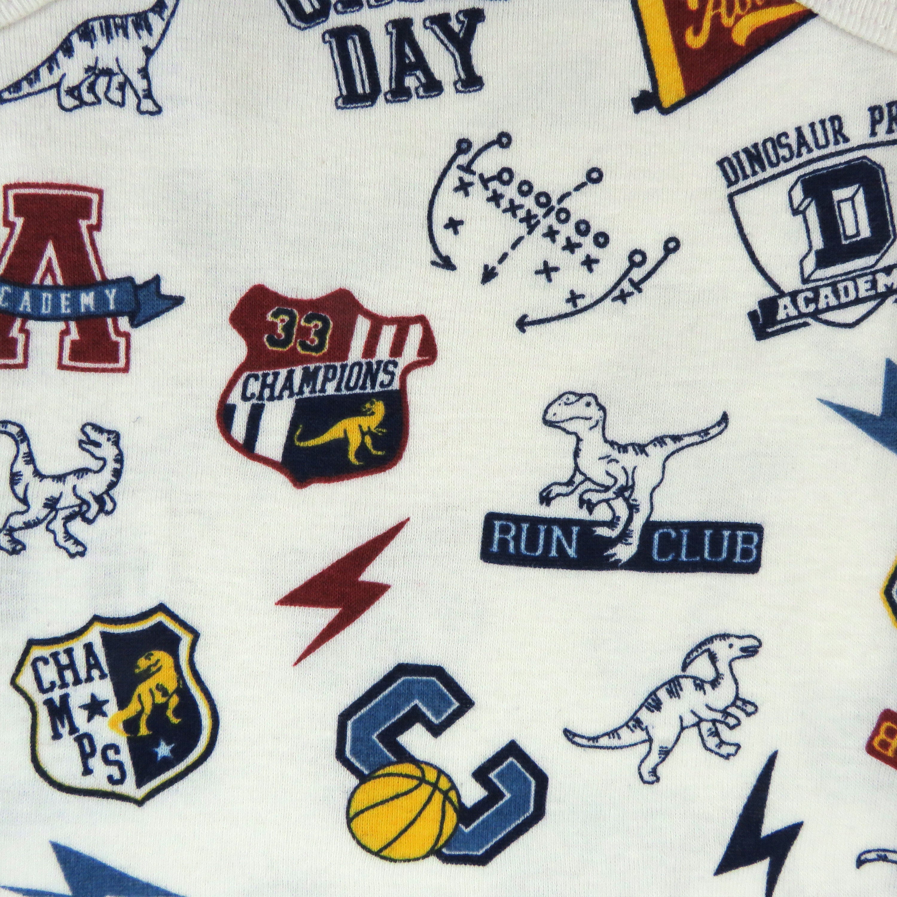 5-Pack Organic Cotton Short Sleeve Bodysuits