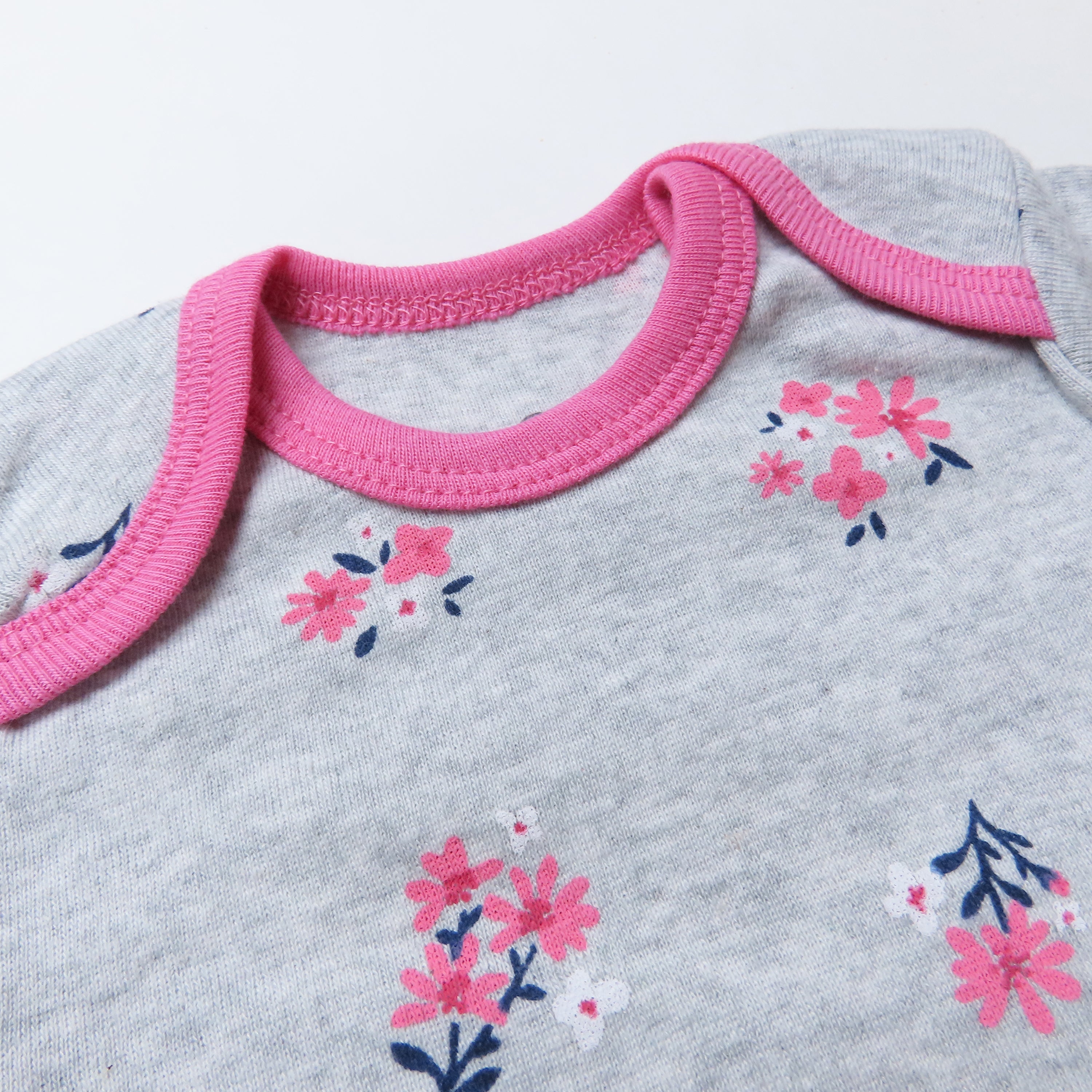 5-Pack Organic Cotton Short Sleeve Bodysuits