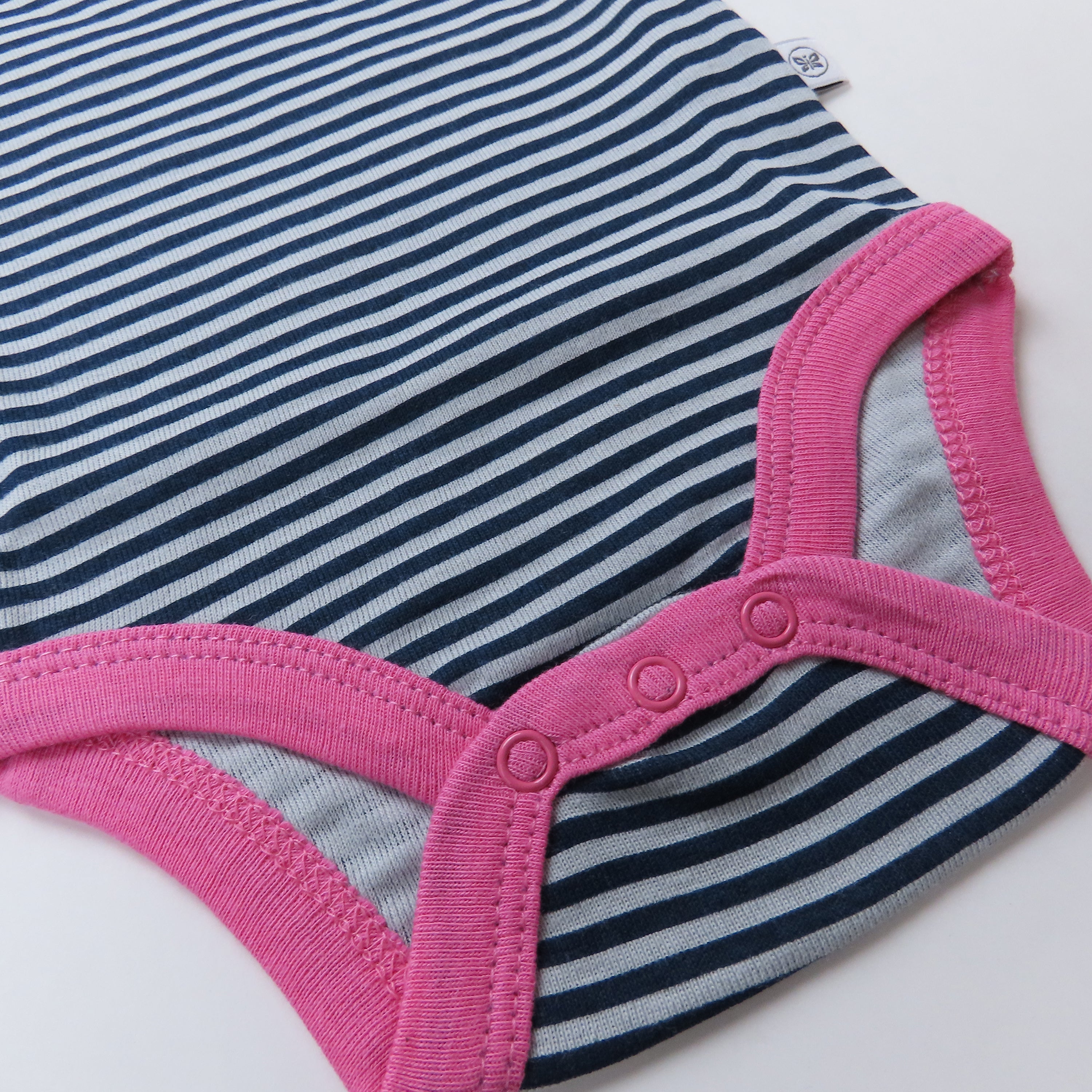 5-Pack Organic Cotton Short Sleeve Bodysuits