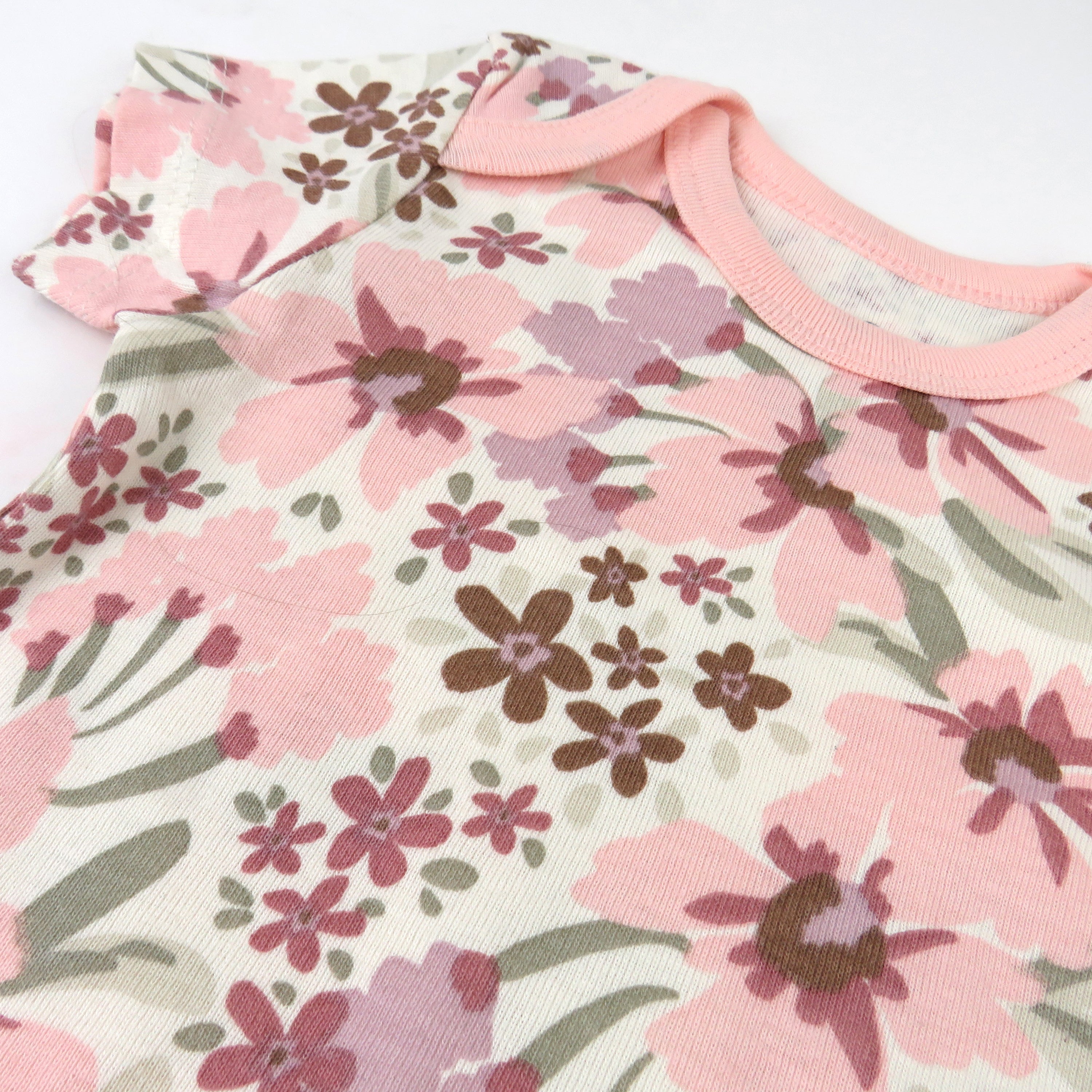 5-Pack Organic Cotton Short Sleeve Bodysuits