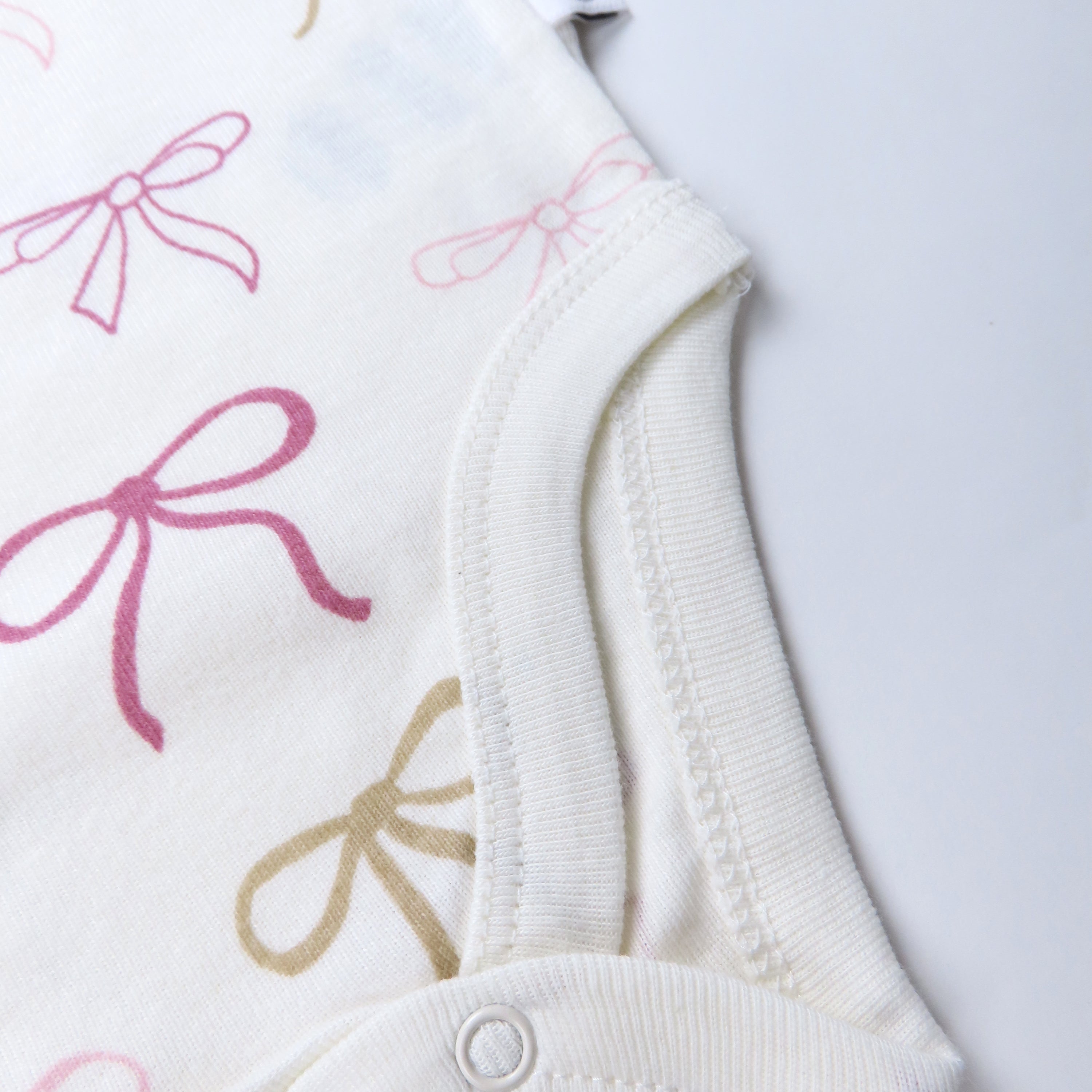 5-Pack Organic Cotton Short Sleeve Bodysuits