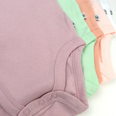 5-Pack Organic Cotton Short Sleeve Bodysuits