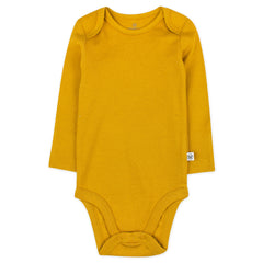 5-Pack Organic Cotton Long Sleeve Bodysuits