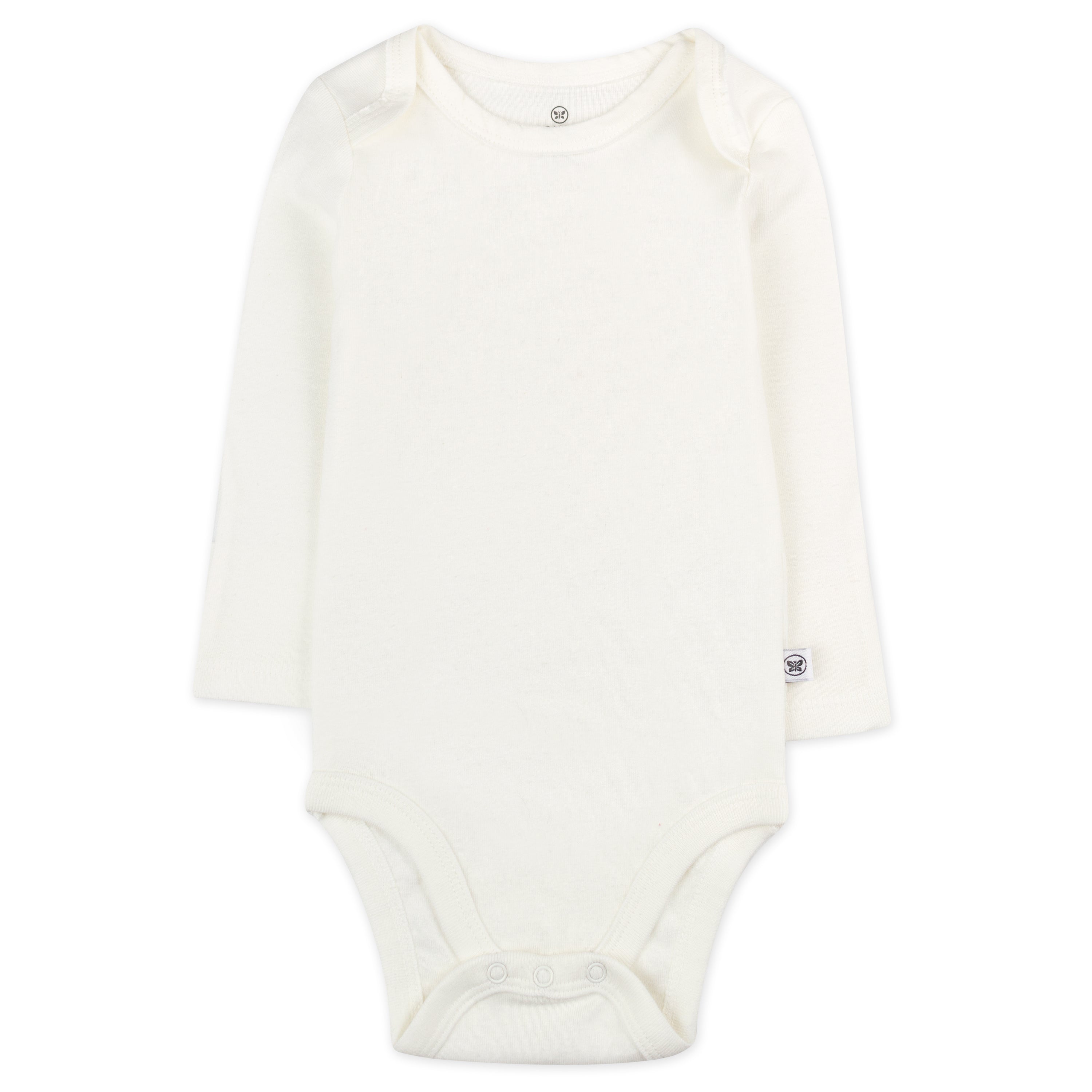 5-Pack Organic Cotton Long Sleeve Bodysuits