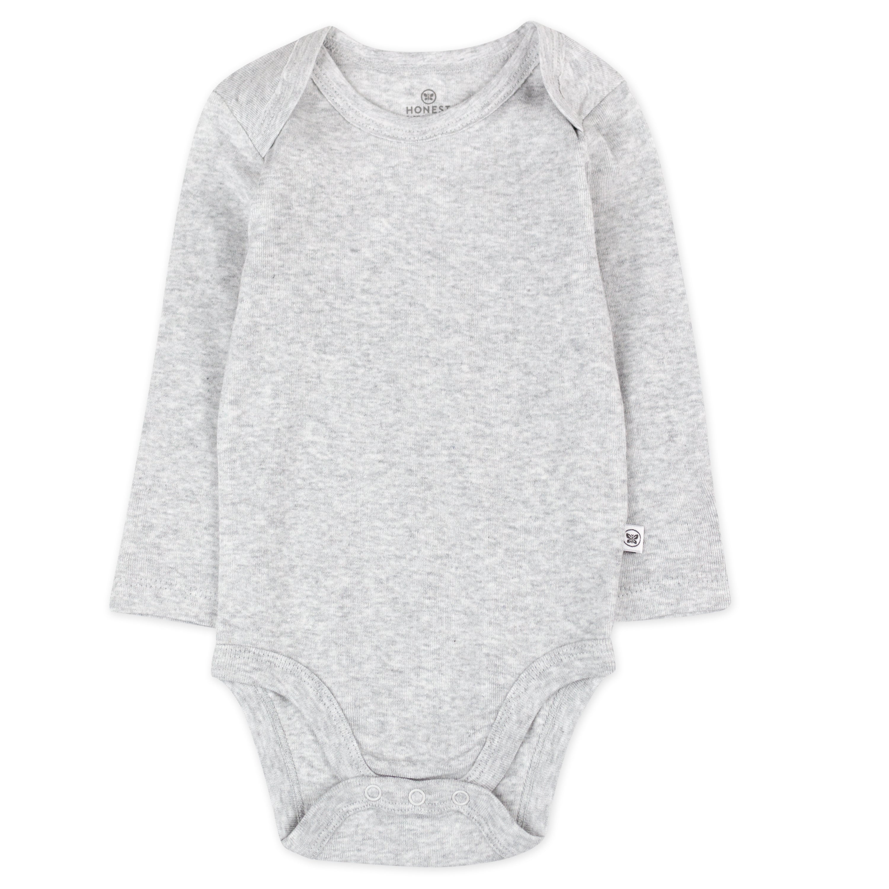 5-Pack Organic Cotton Long Sleeve Bodysuits