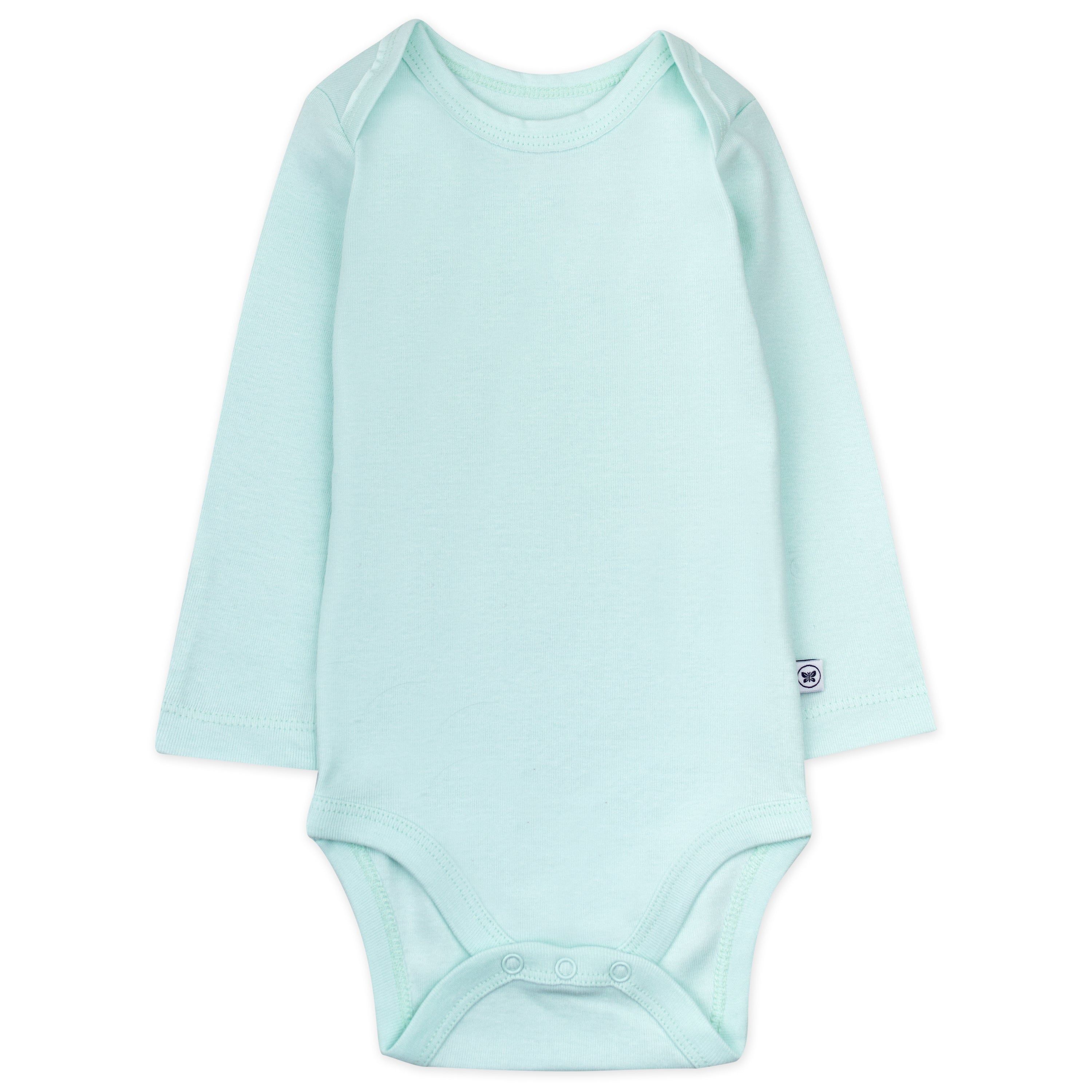 5-Pack Organic Cotton Long Sleeve Bodysuits