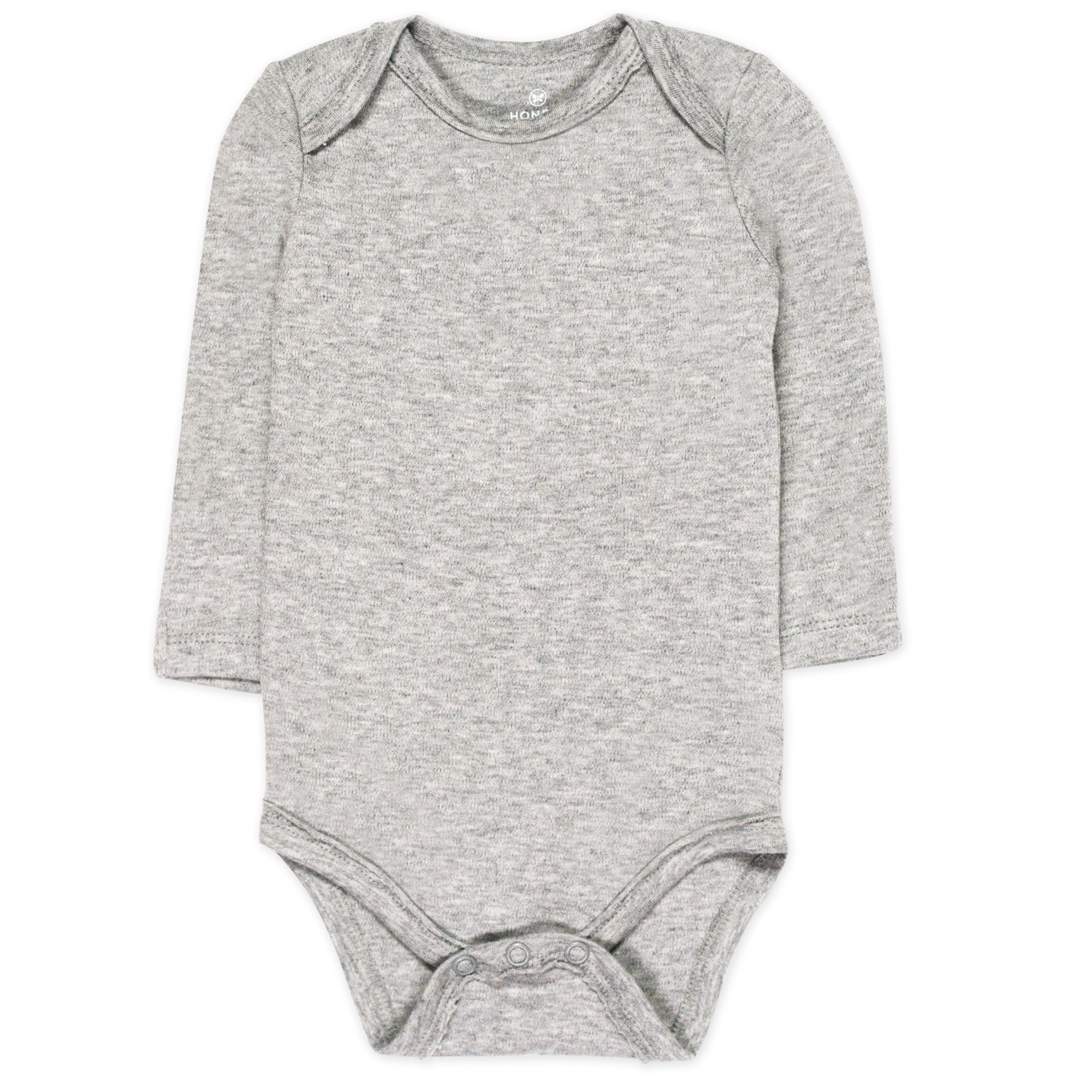 5-Pack Organic Cotton Long Sleeve Bodysuits
