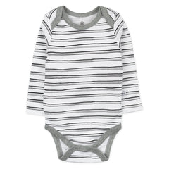 5-Pack Organic Cotton Long Sleeve Bodysuits