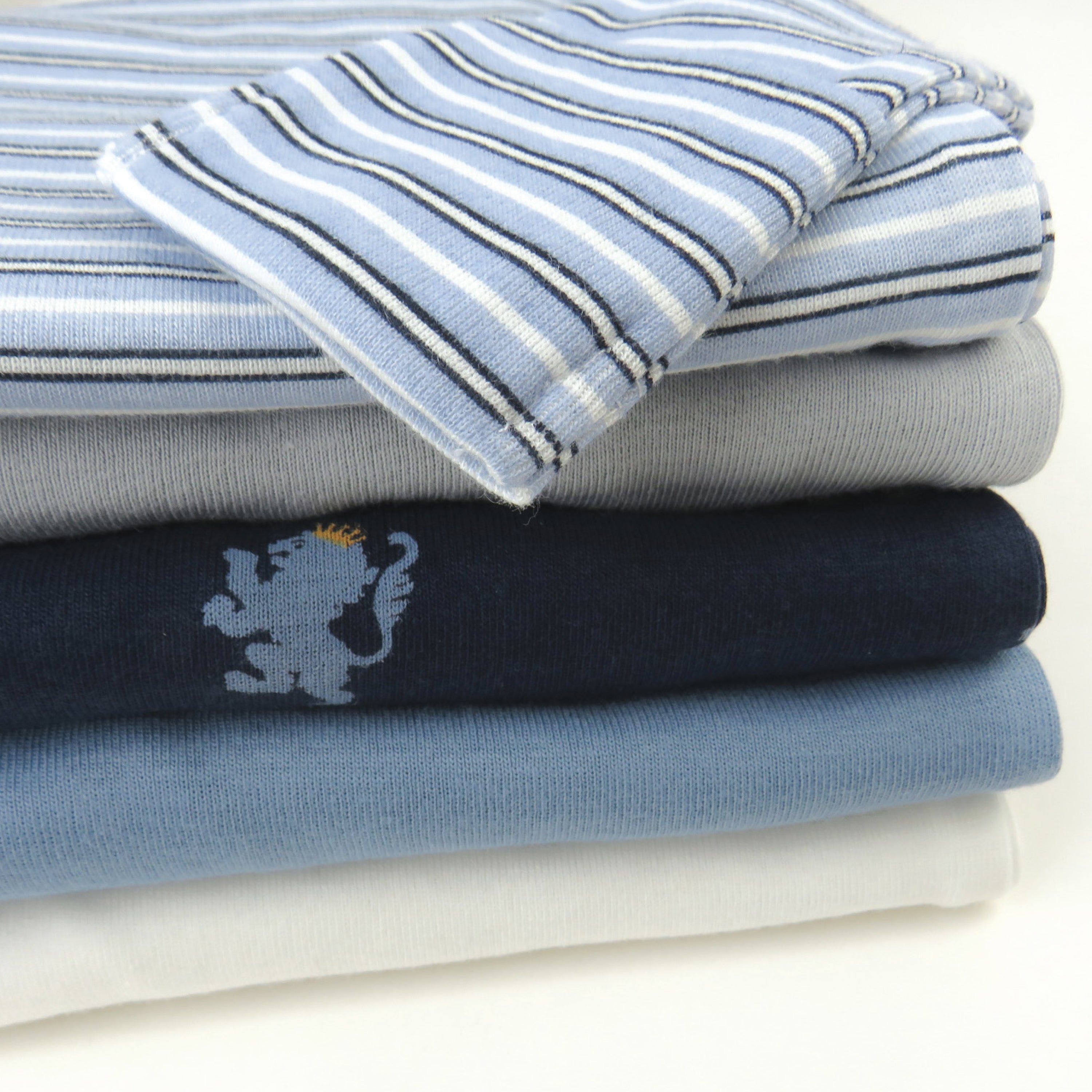 5-Pack Organic Cotton Long Sleeve Bodysuits