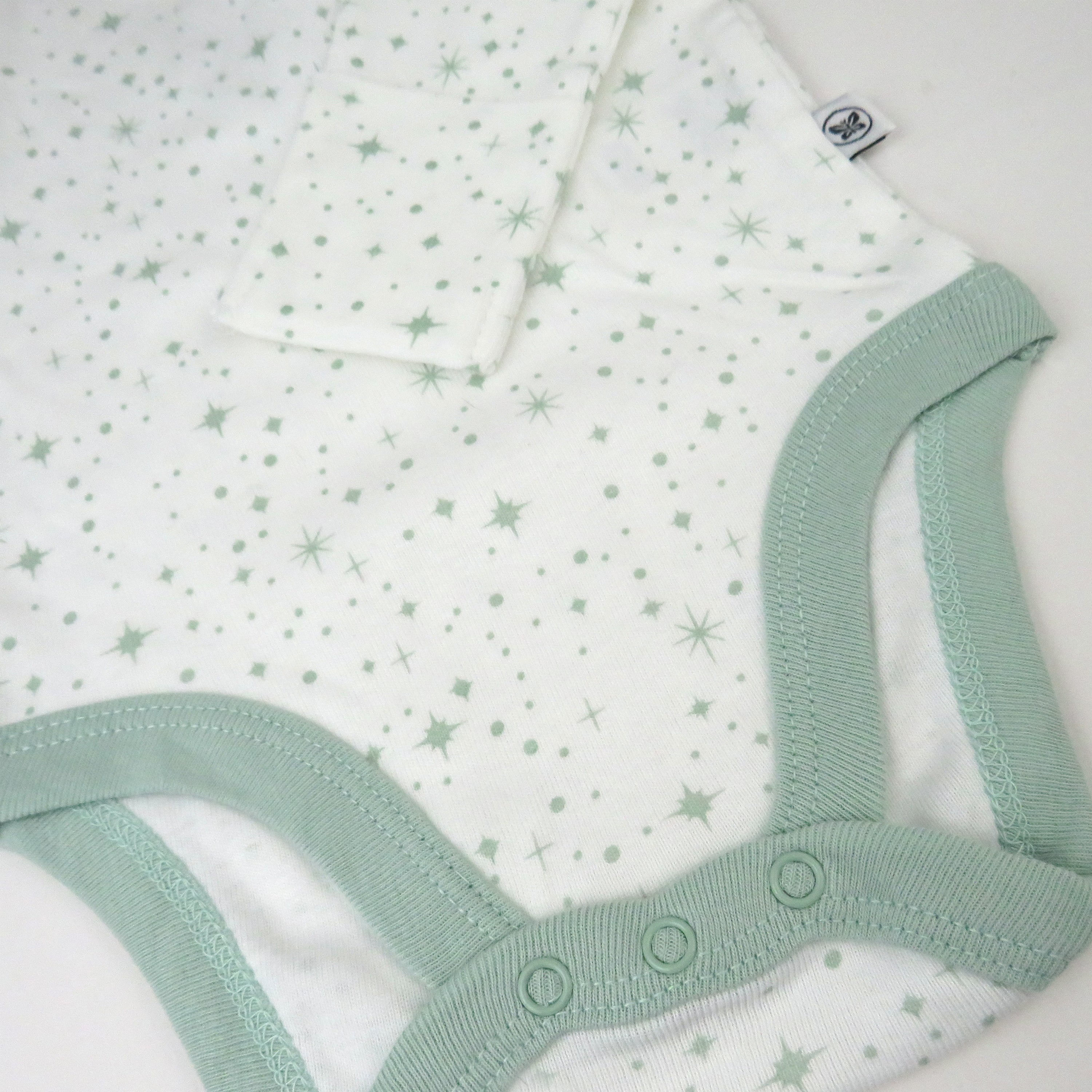 5-Pack Organic Cotton Long Sleeve Bodysuits