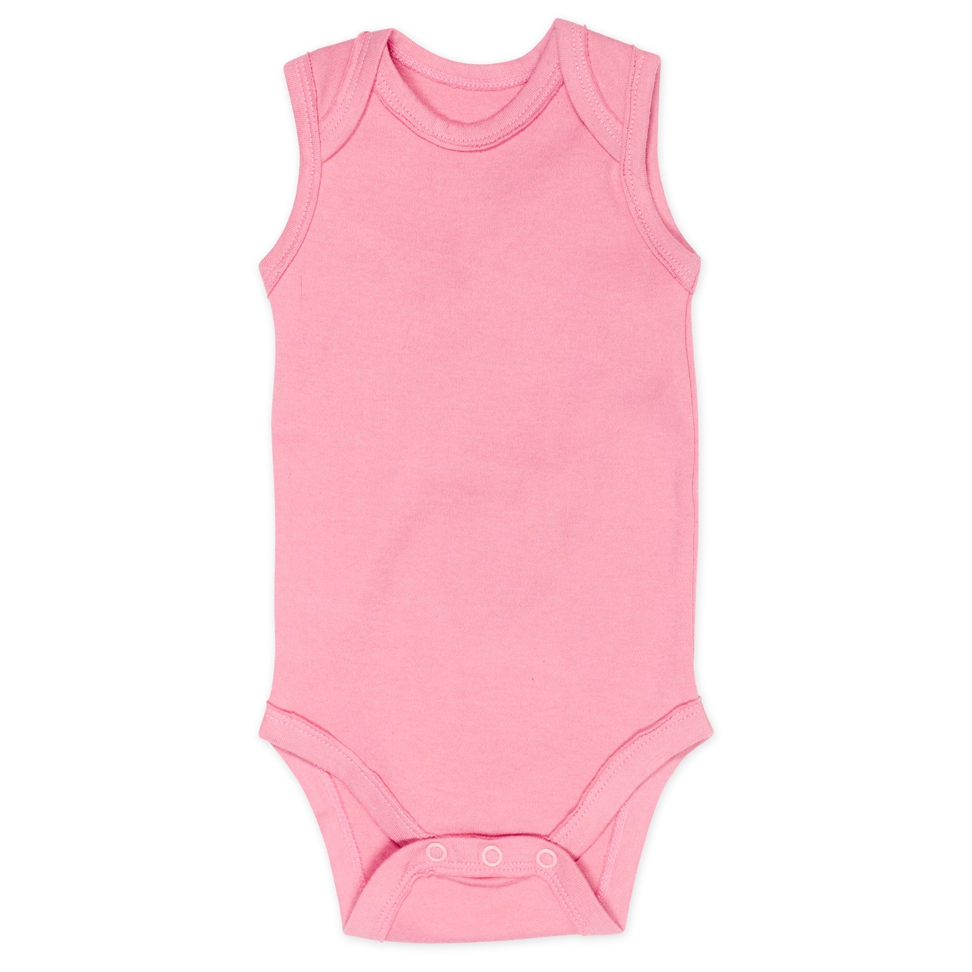 5-Pack Organic Cotton Sleeveless Bodysuits