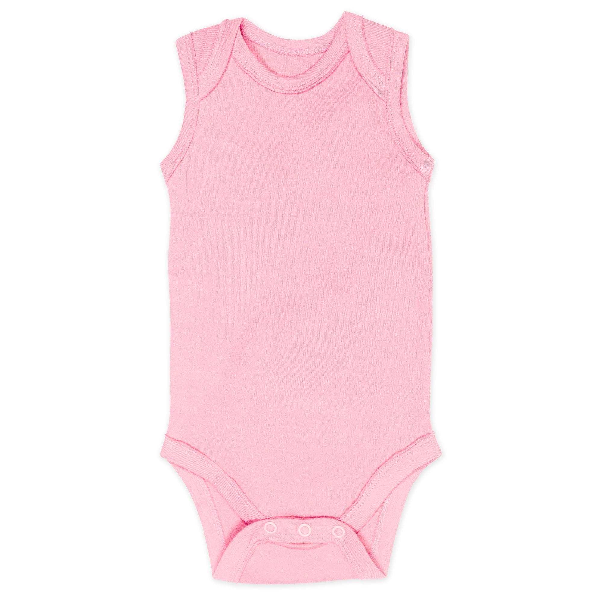 5-Pack Organic Cotton Sleeveless Bodysuits