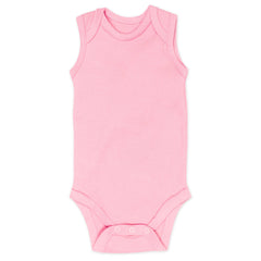 5-Pack Organic Cotton Sleeveless Bodysuits