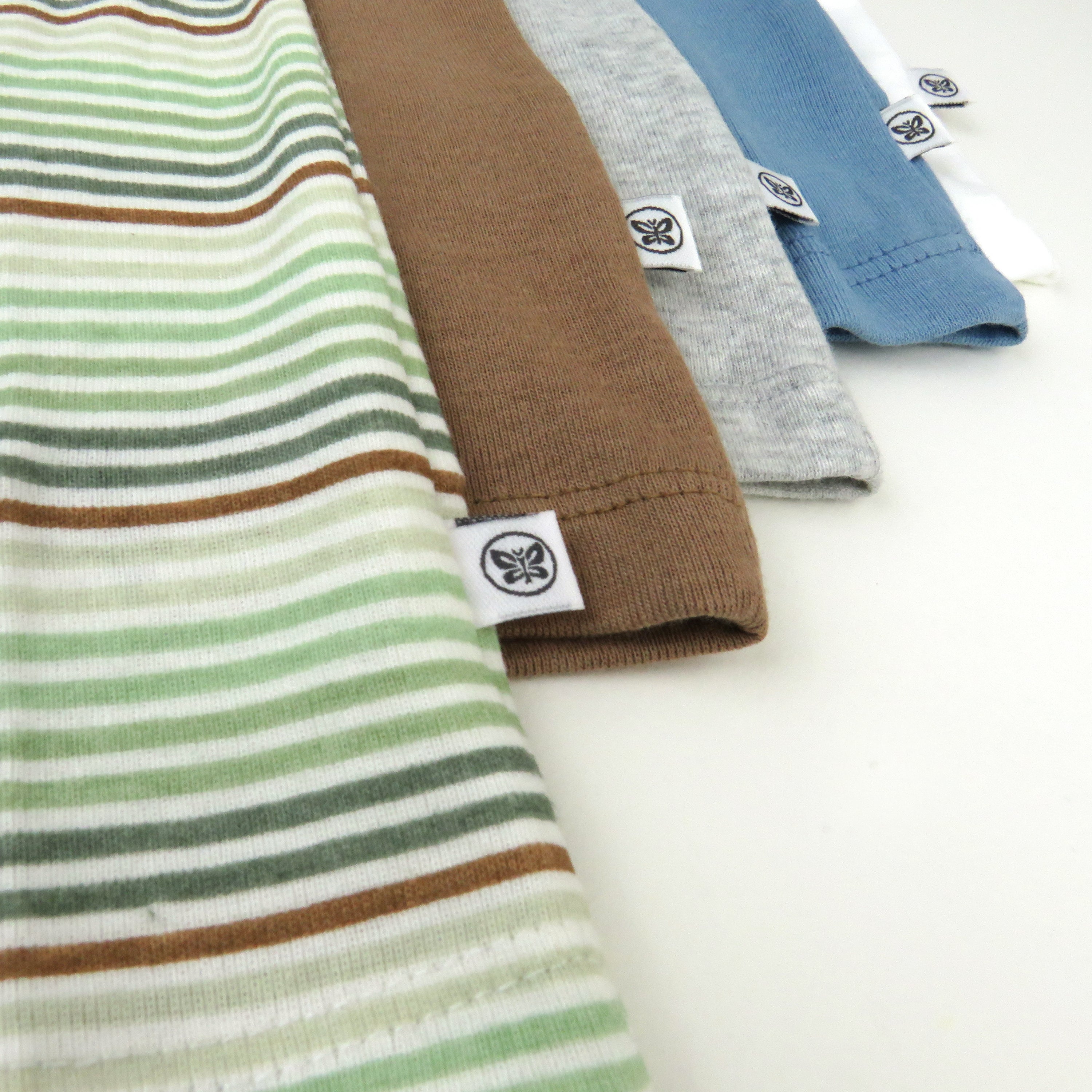 5-Pack Organic Cotton Sleeveless Muscle T-Shirts