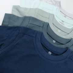 5-Pack Organic Cotton Short Sleeve T-Shirts