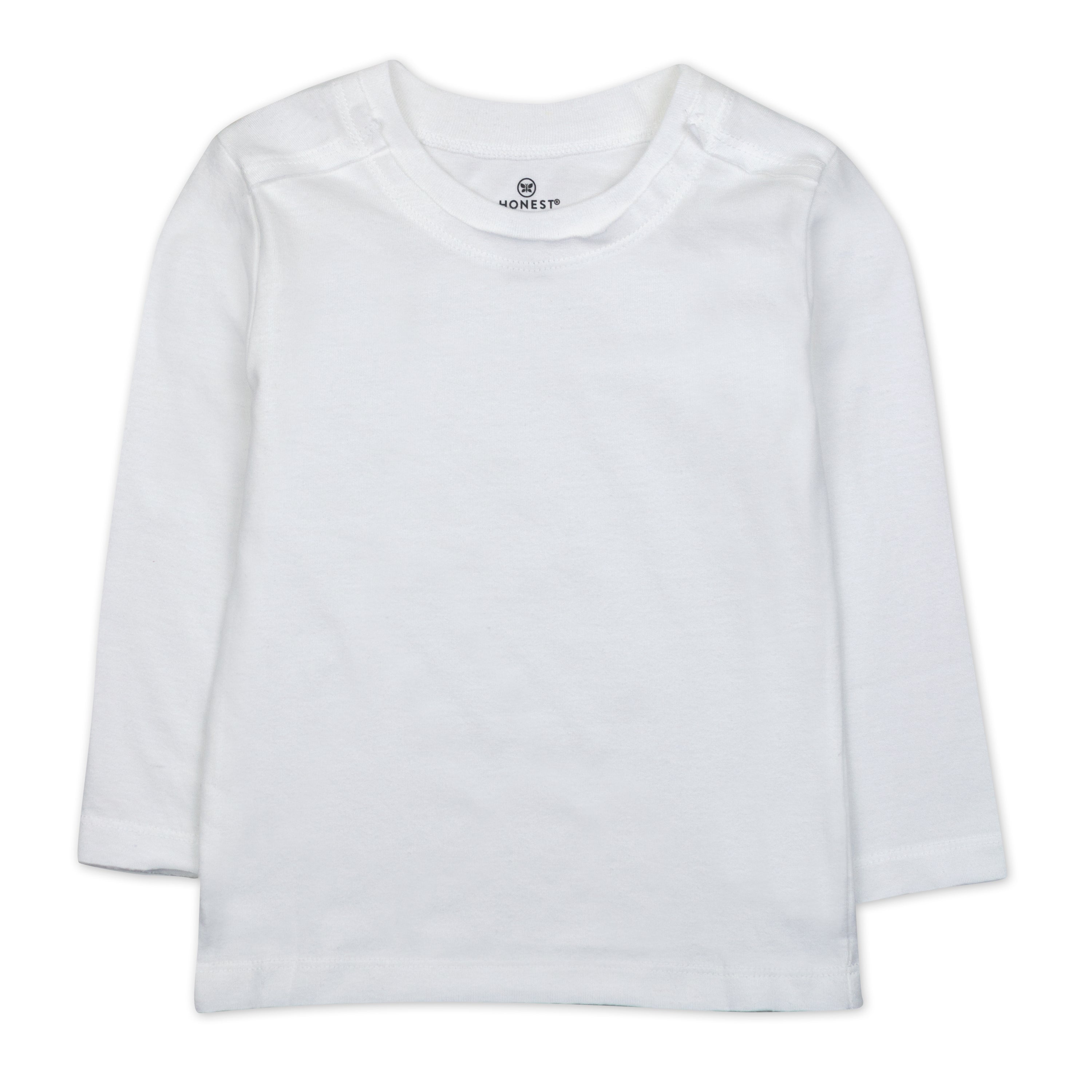 5-Pack Organic Cotton Long Sleeve T-Shirts