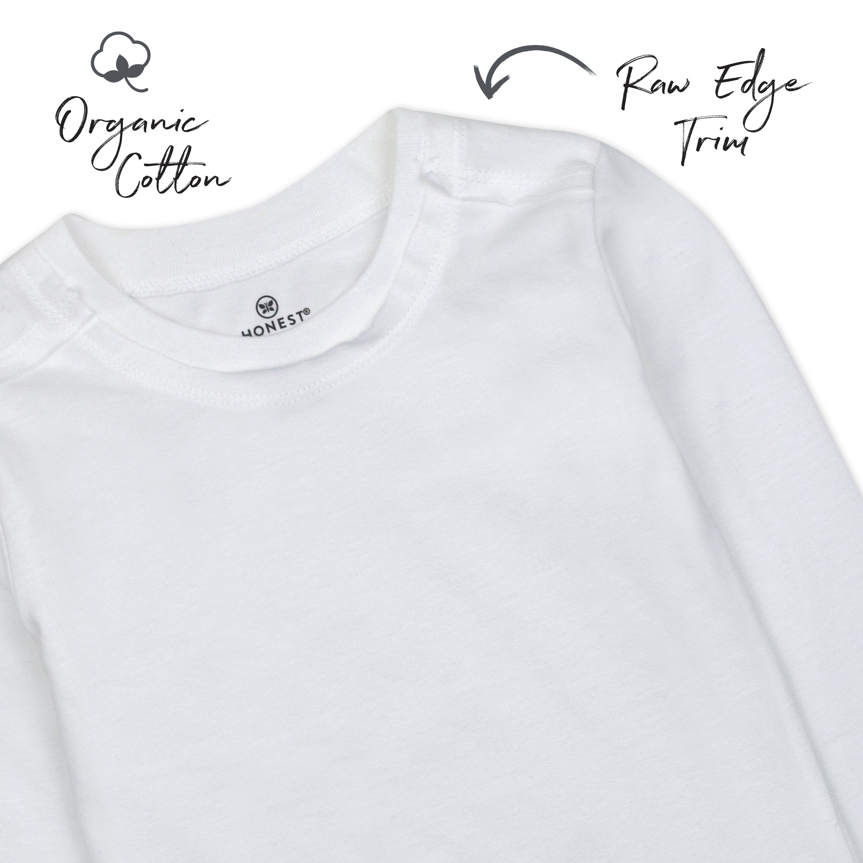 5-Pack Organic Cotton Long Sleeve T-Shirts