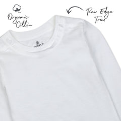 5-Pack Organic Cotton Long Sleeve T-Shirts