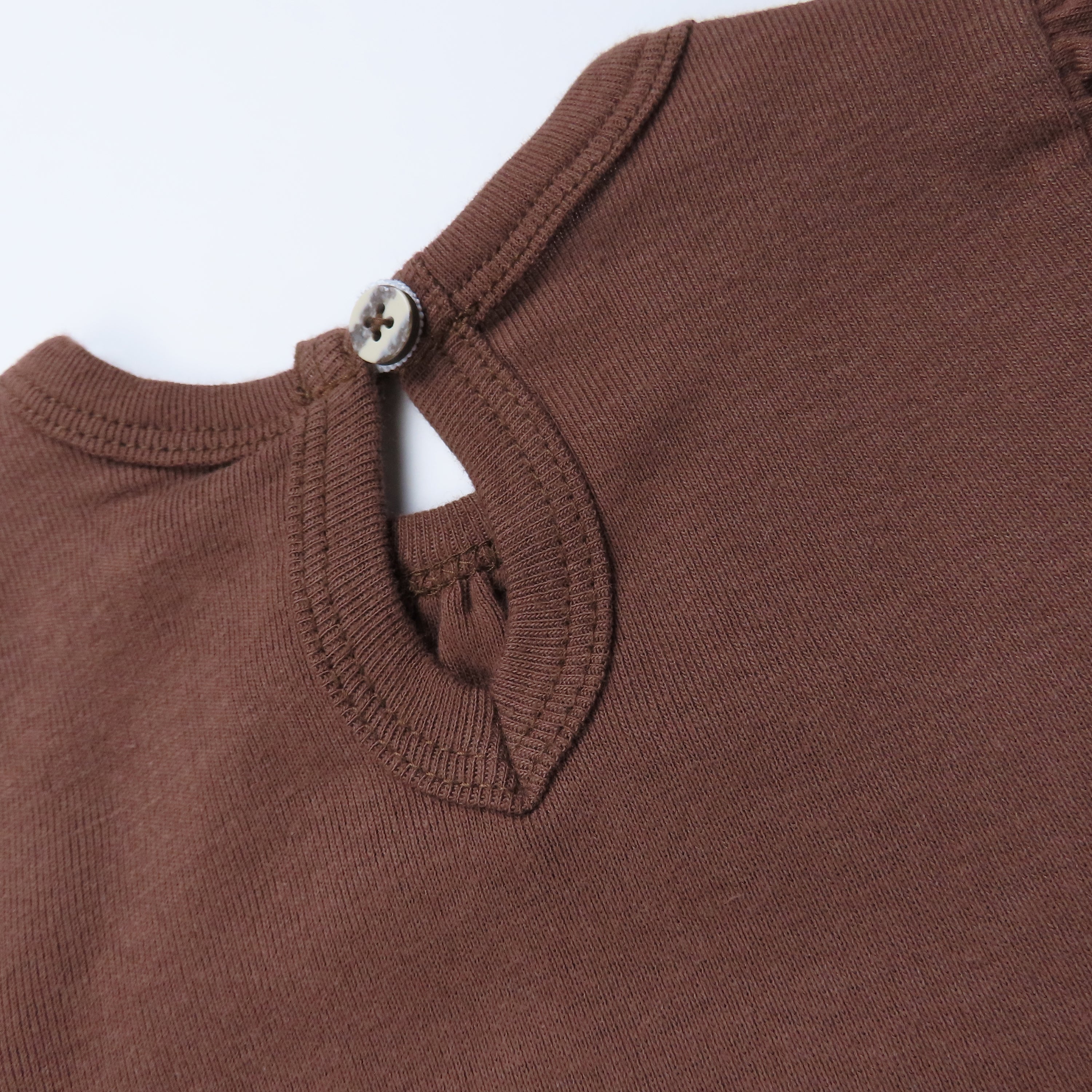 5-Pack Long Sleeve Ruffle Shoulder Bodysuit Set