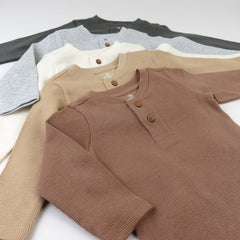 5-Pack Waffle Henley