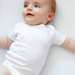 6-Pack Organic Cotton Short Sleeve Bodysuits