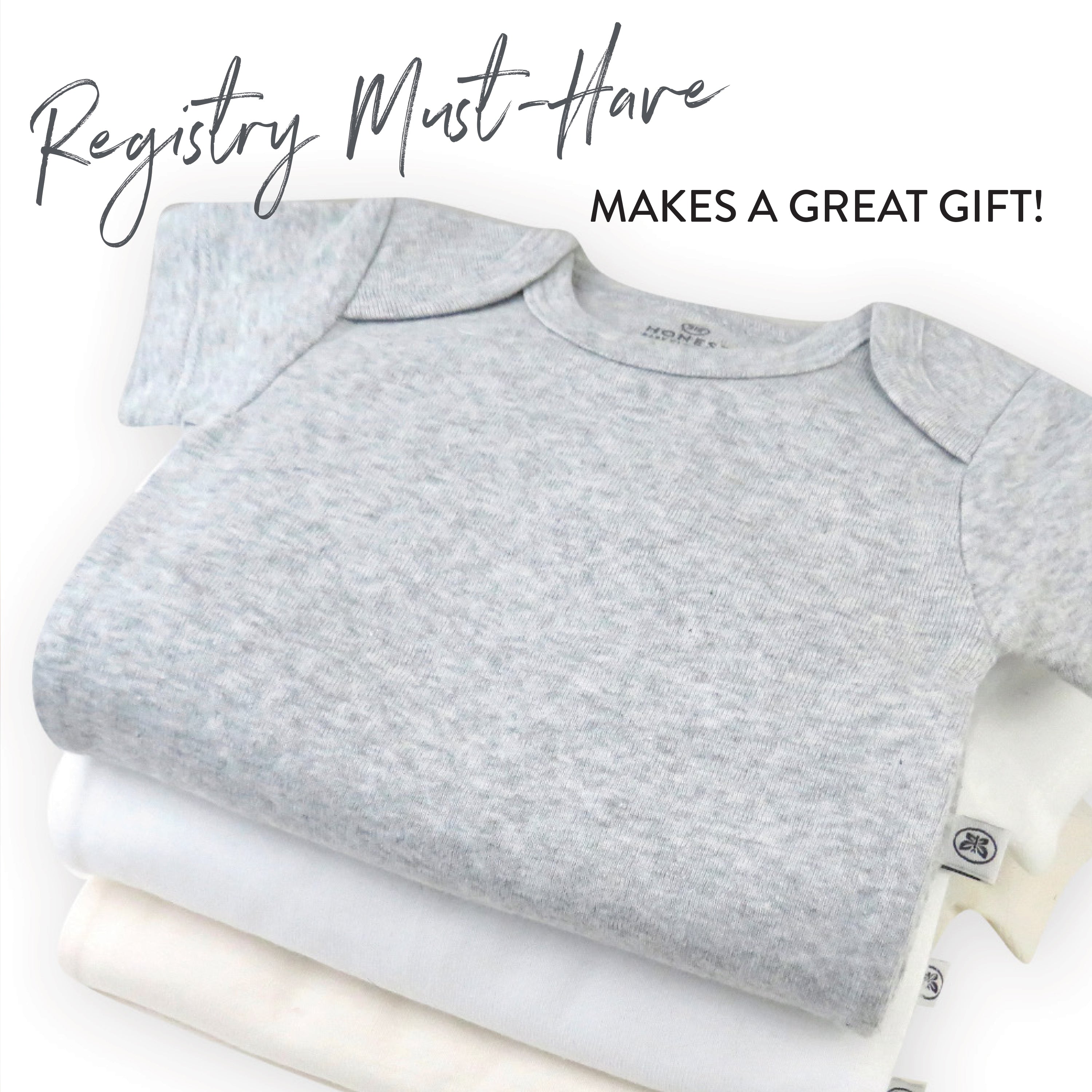 6-Pack Organic Cotton Short Sleeve Bodysuits