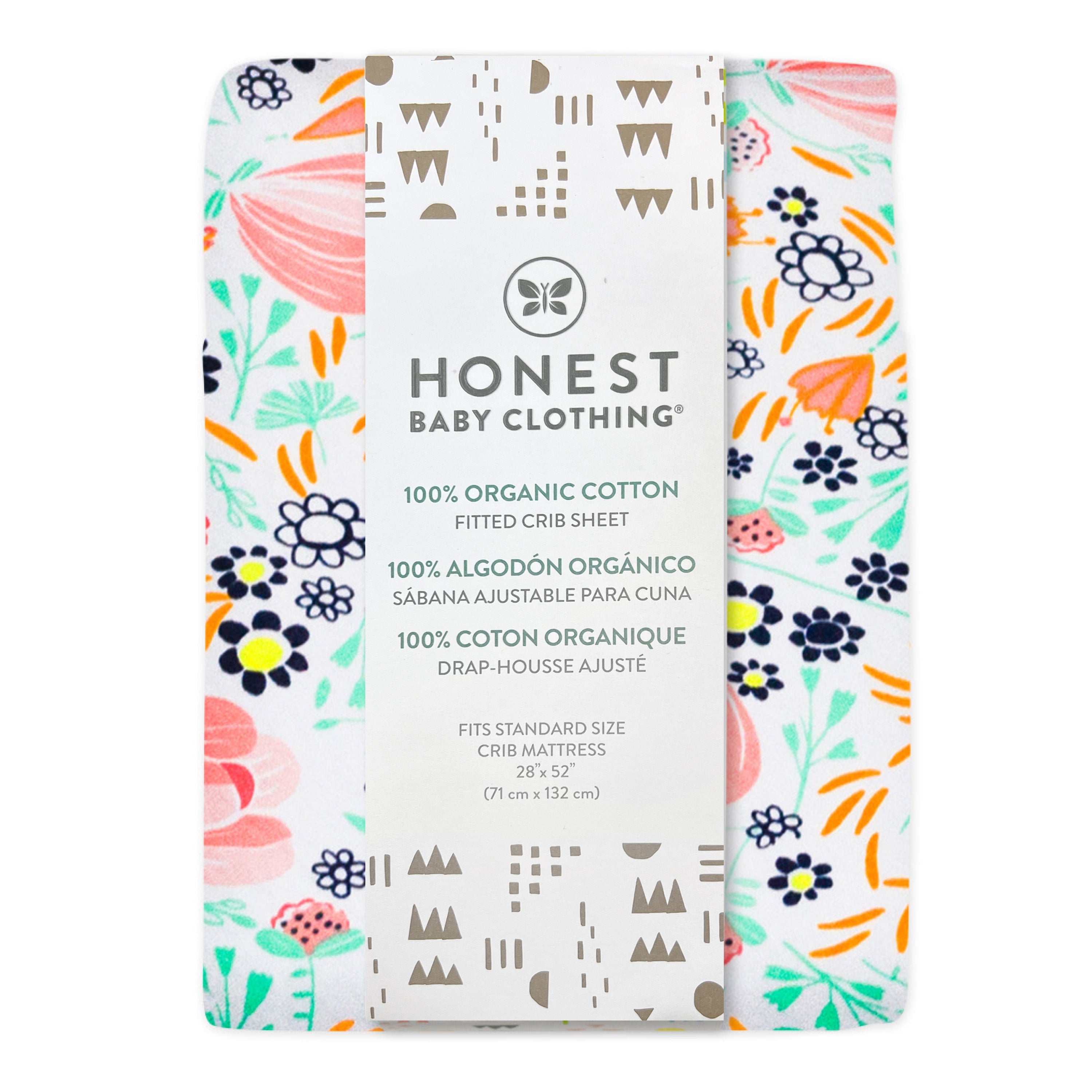 Organic Cotton Fitted Crib Sheet