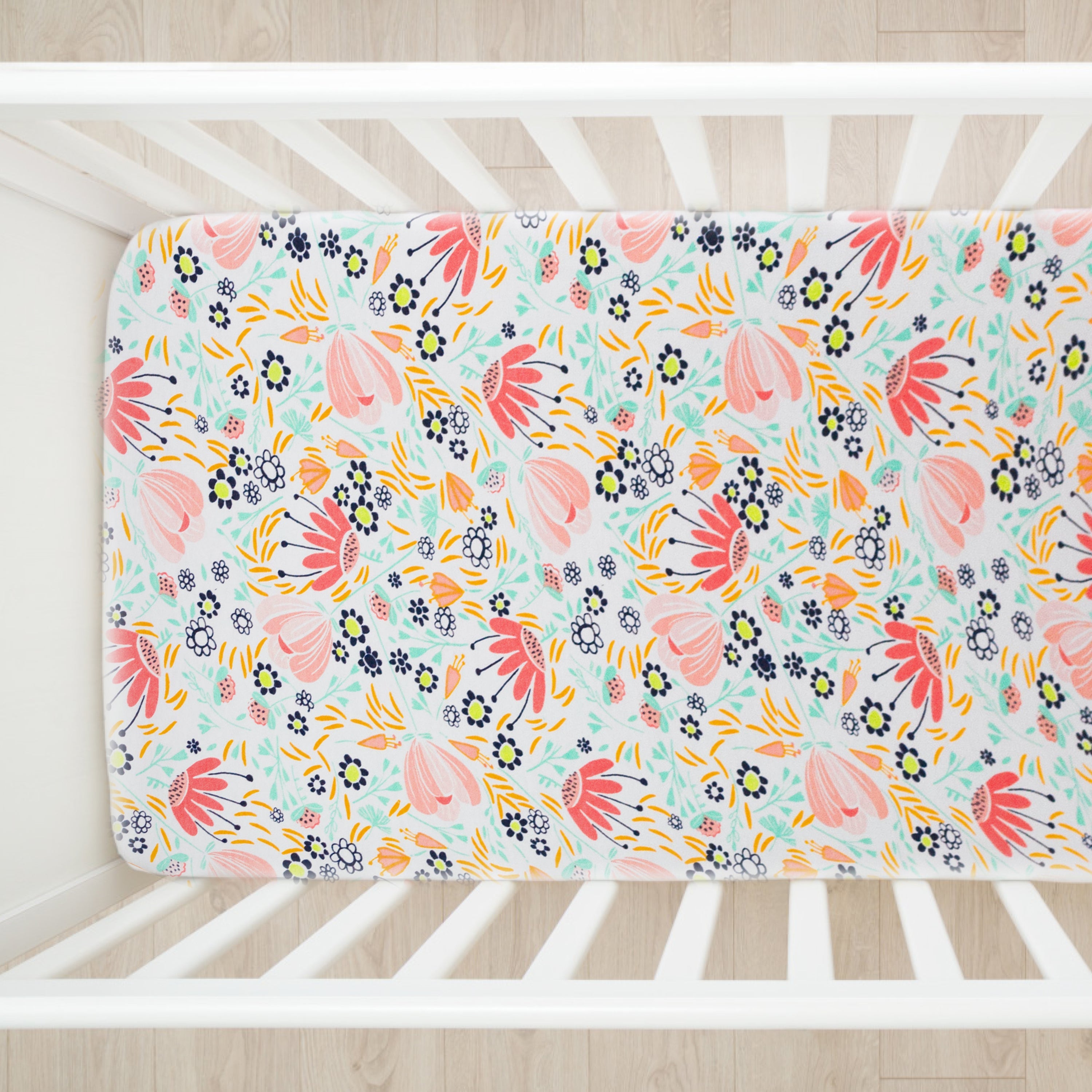 Organic Cotton Fitted Crib Sheet