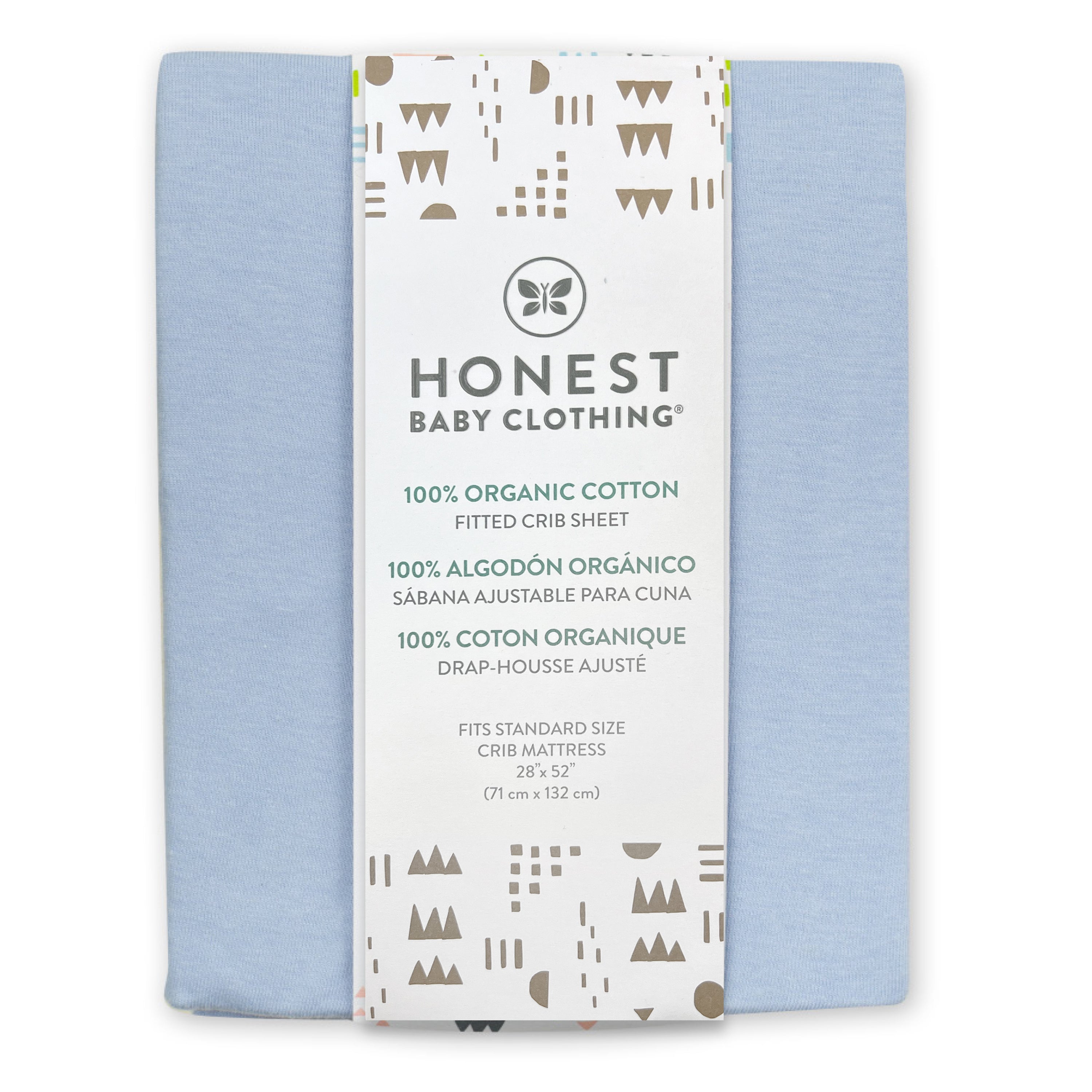 Organic Cotton Fitted Crib Sheet
