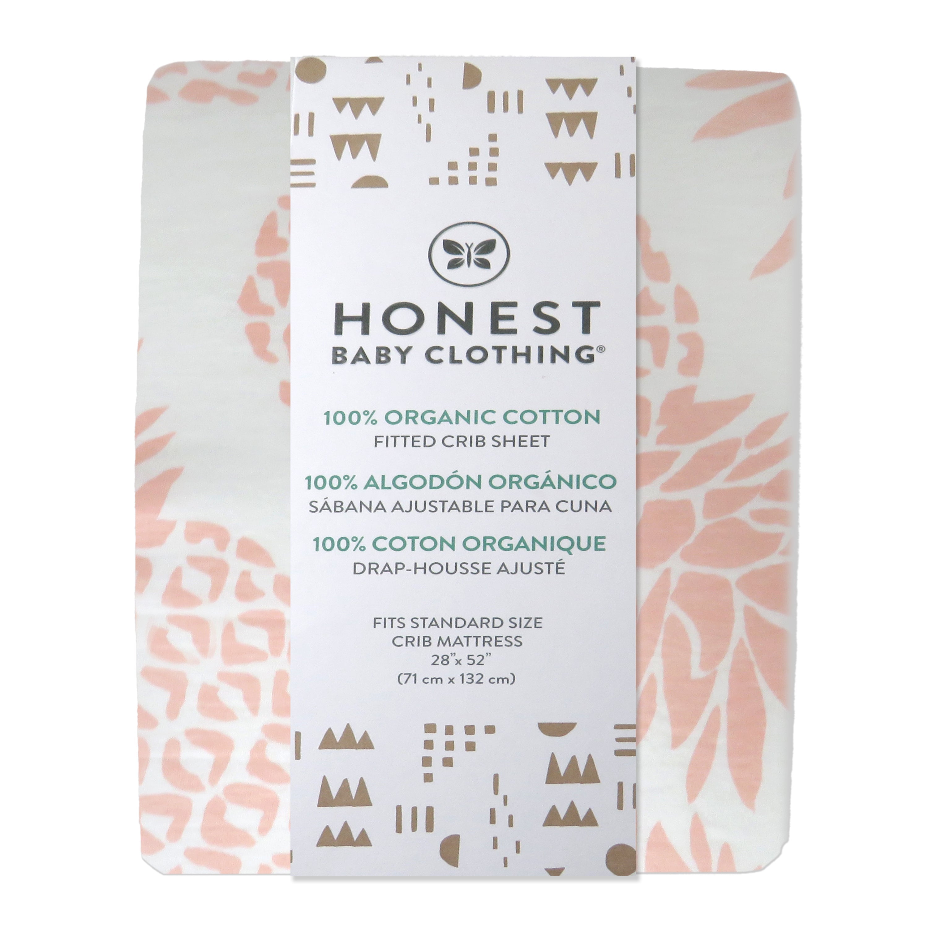 Organic Cotton Fitted Crib Sheet