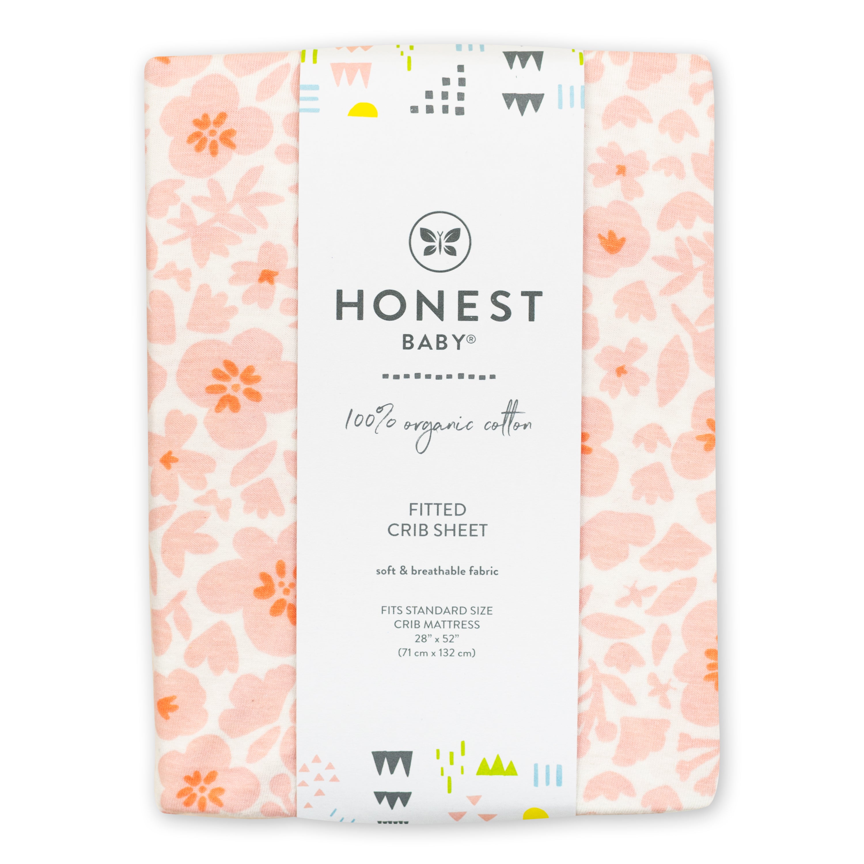 Organic Cotton Fitted Crib Sheet