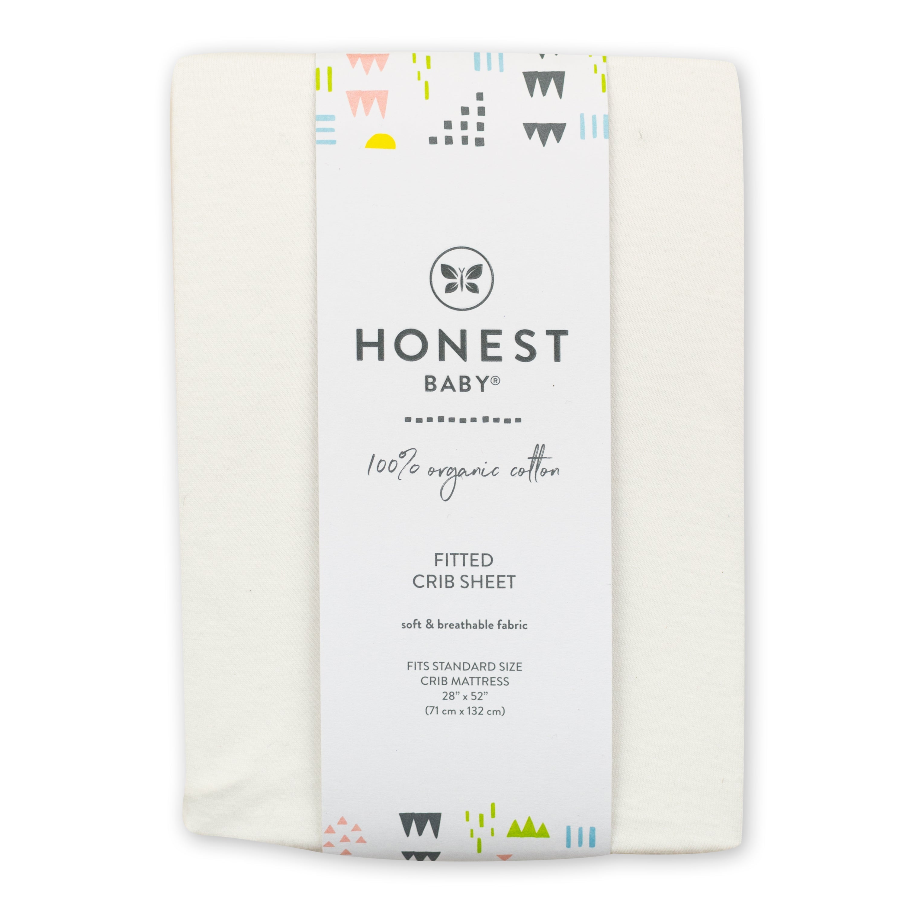 Organic Cotton Fitted Crib Sheet