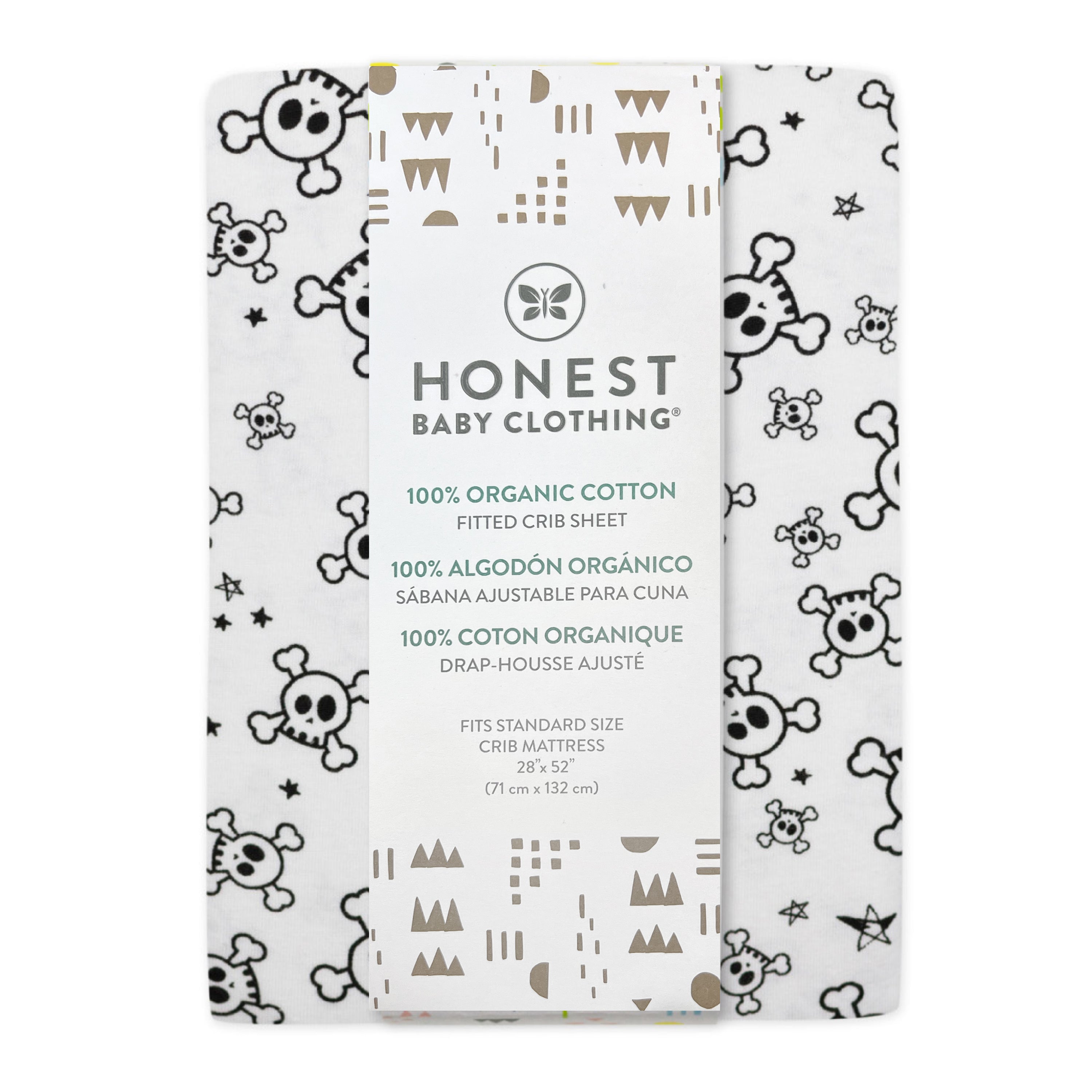 Organic Cotton Fitted Crib Sheet