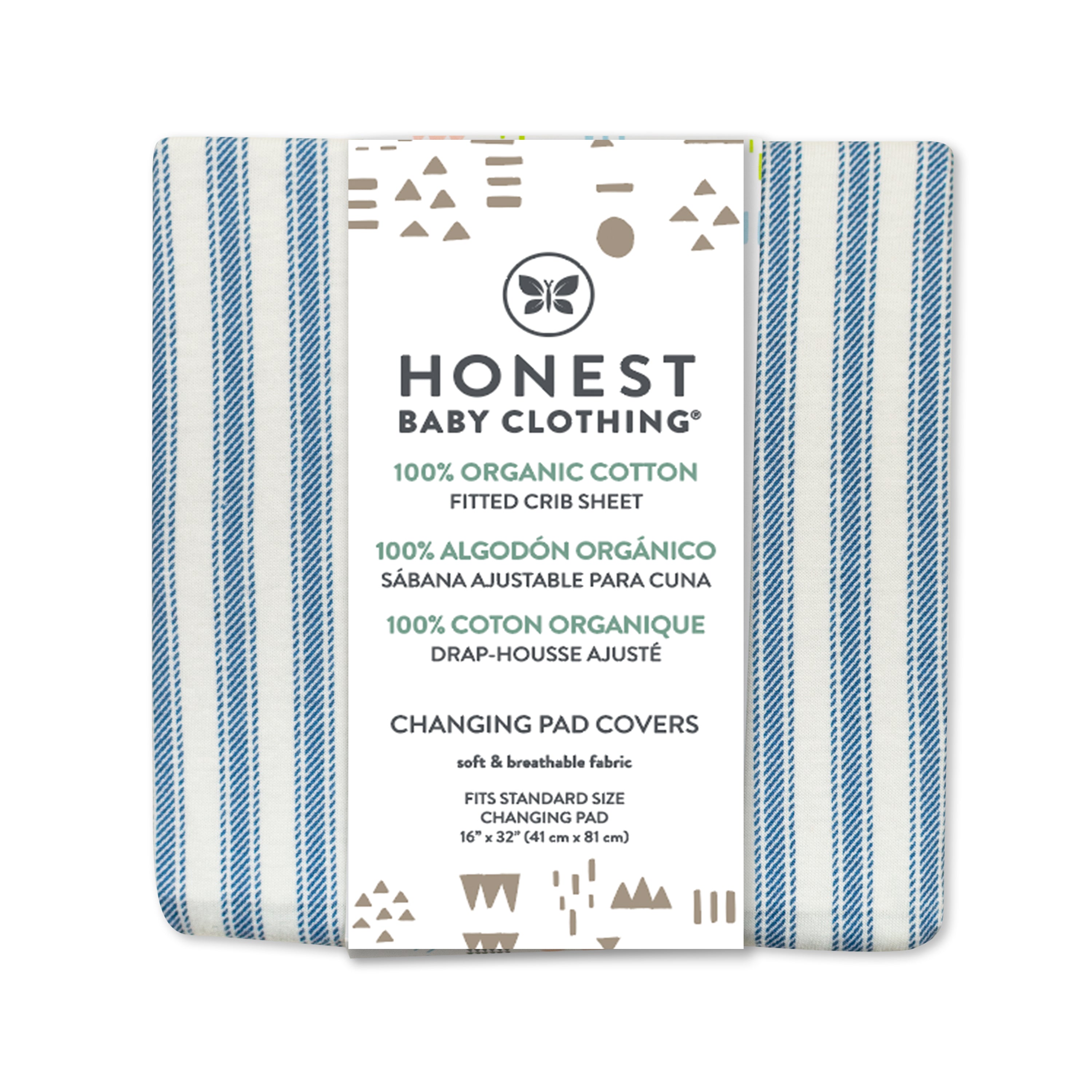 Organic Cotton Changing Pad Cover