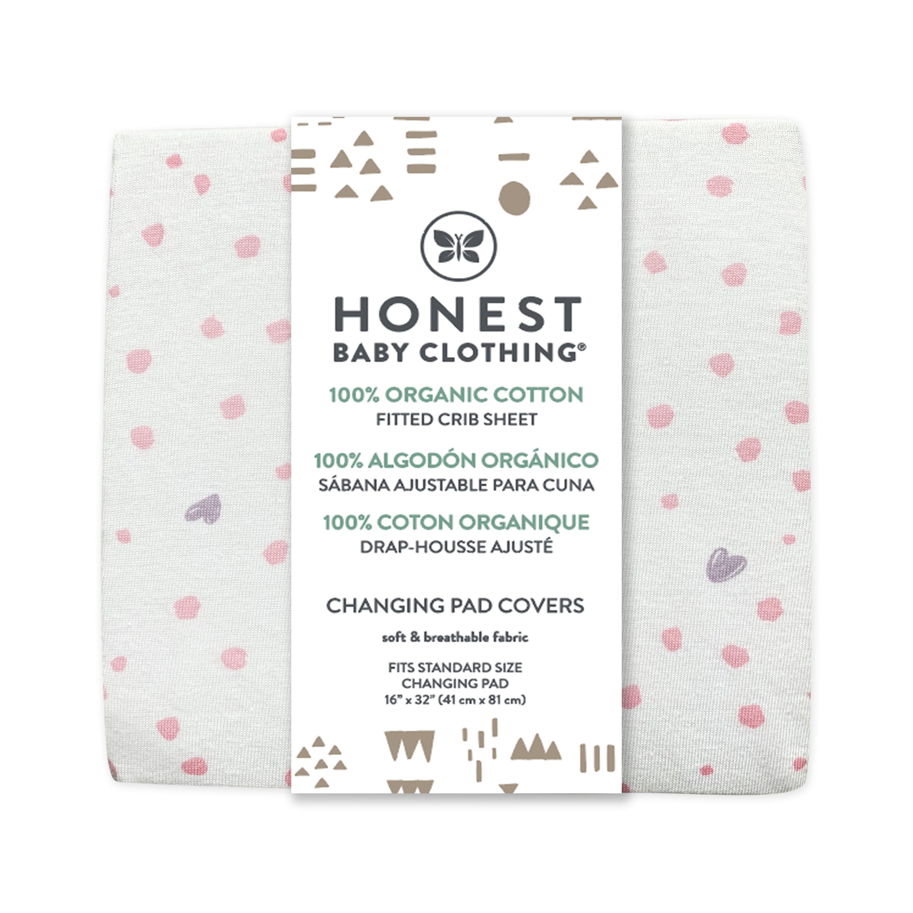 Organic Cotton Changing Pad Cover