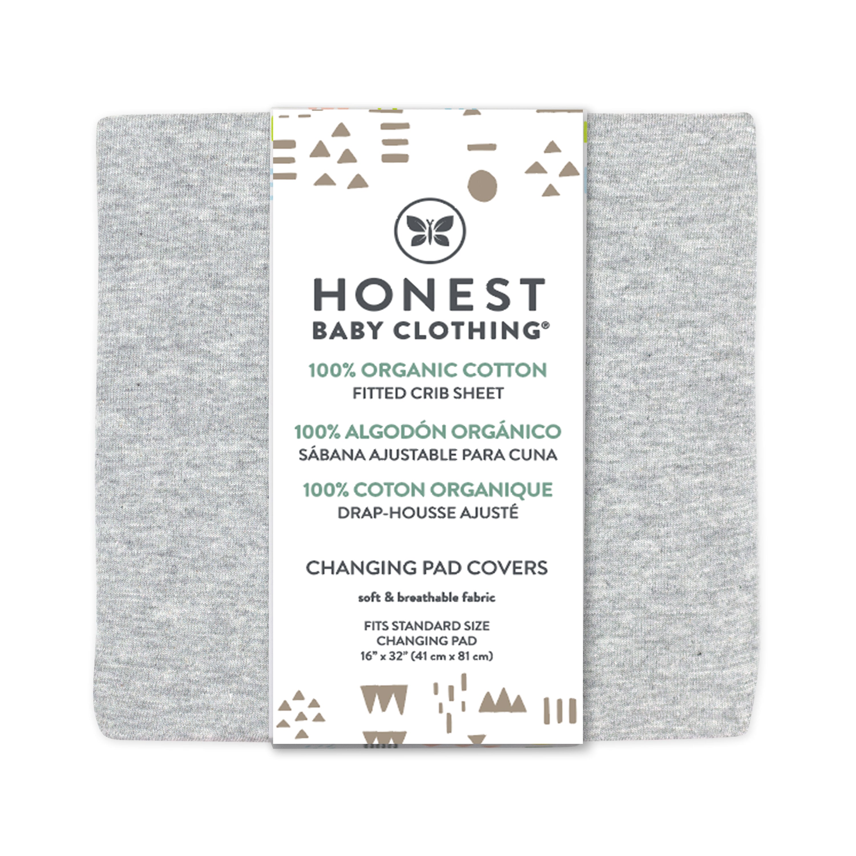 Organic Cotton Changing Pad Cover