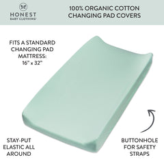 Organic Cotton Changing Pad Cover