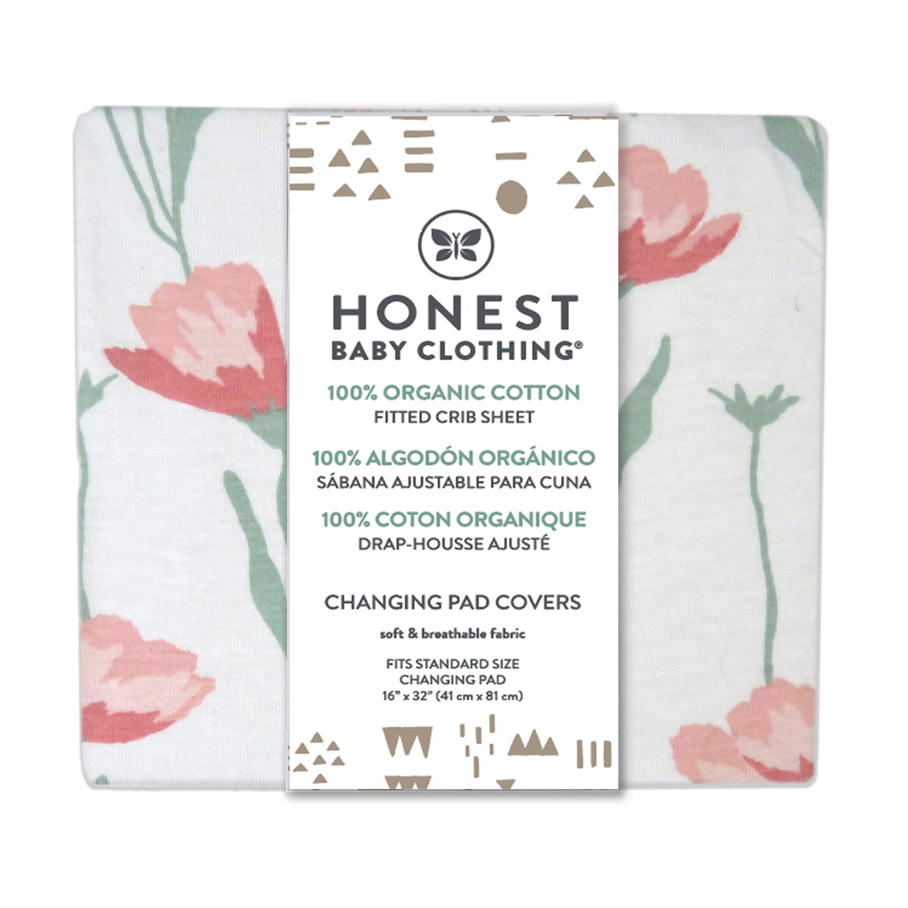 Organic Cotton Changing Pad Cover