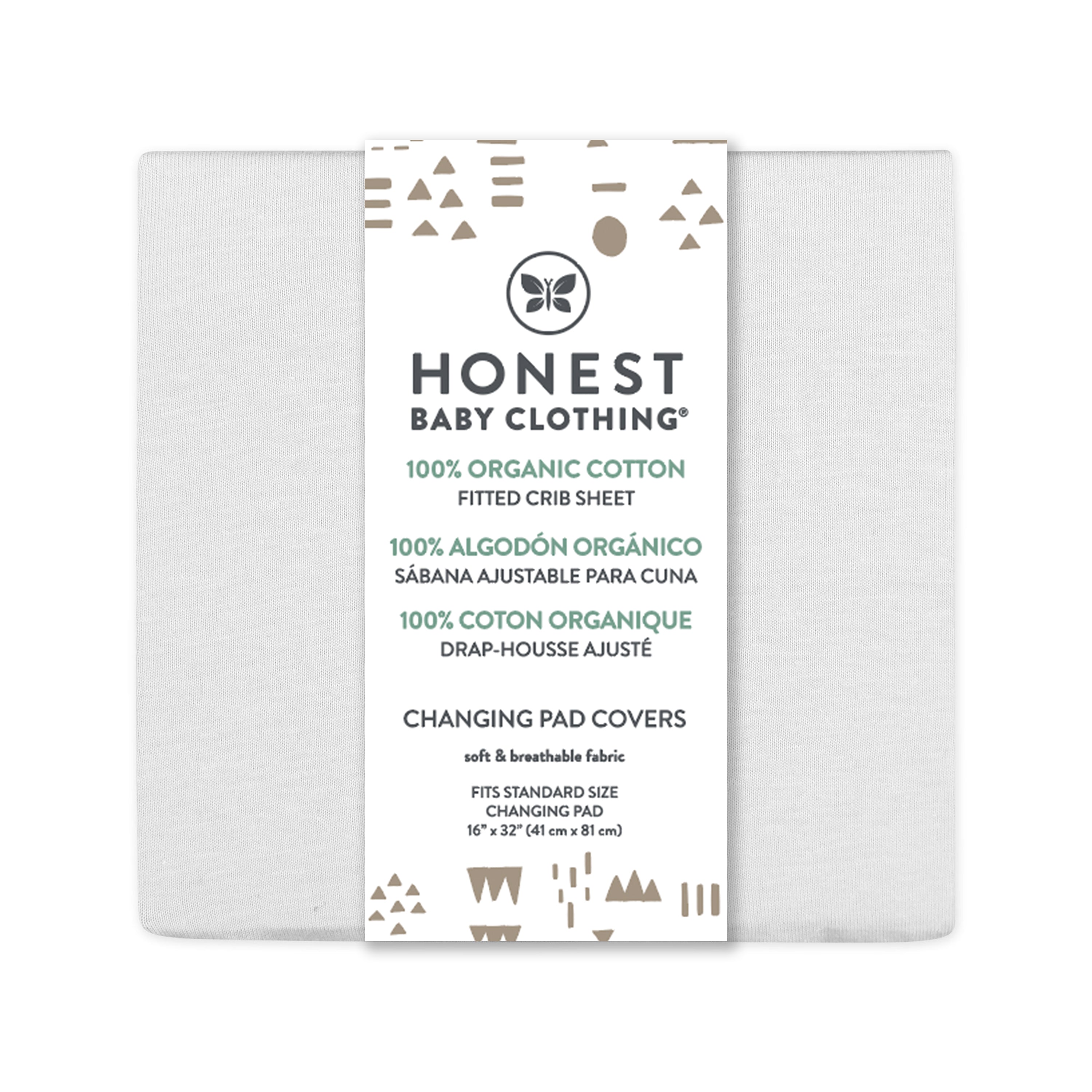 Organic Cotton Changing Pad Cover