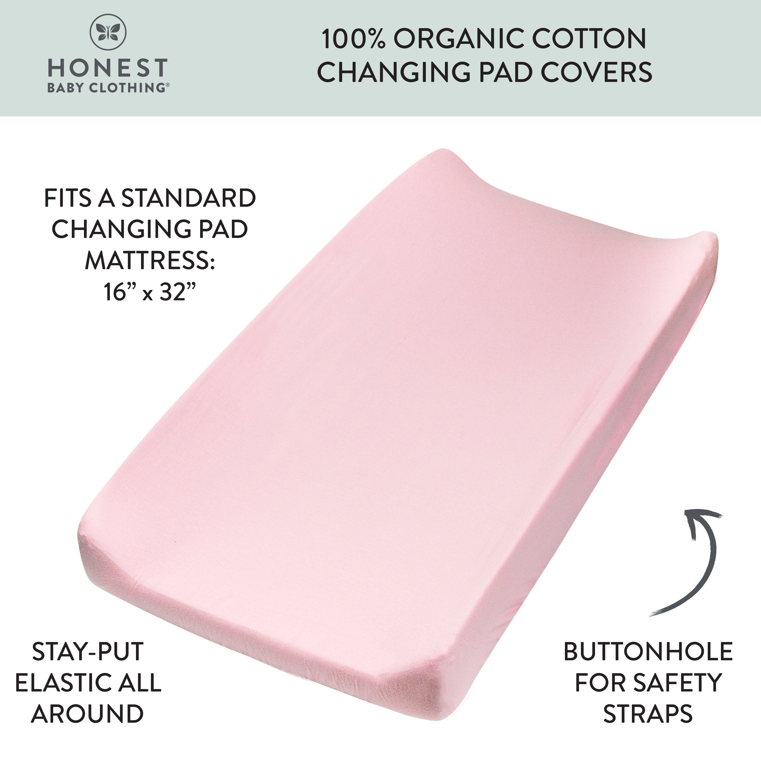 Organic Cotton Changing Pad Cover