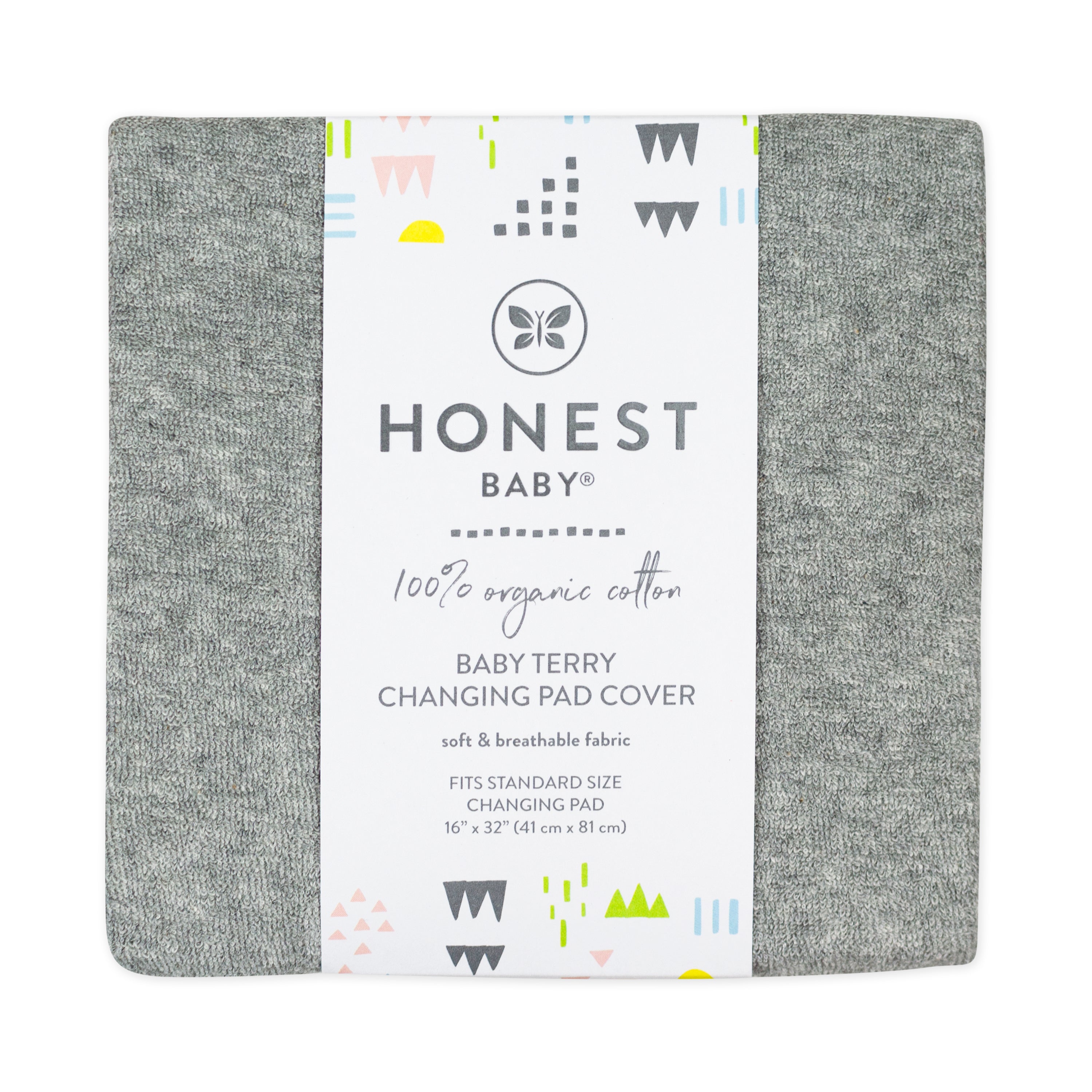 Organic Cotton Baby Terry Changing Pad Cover