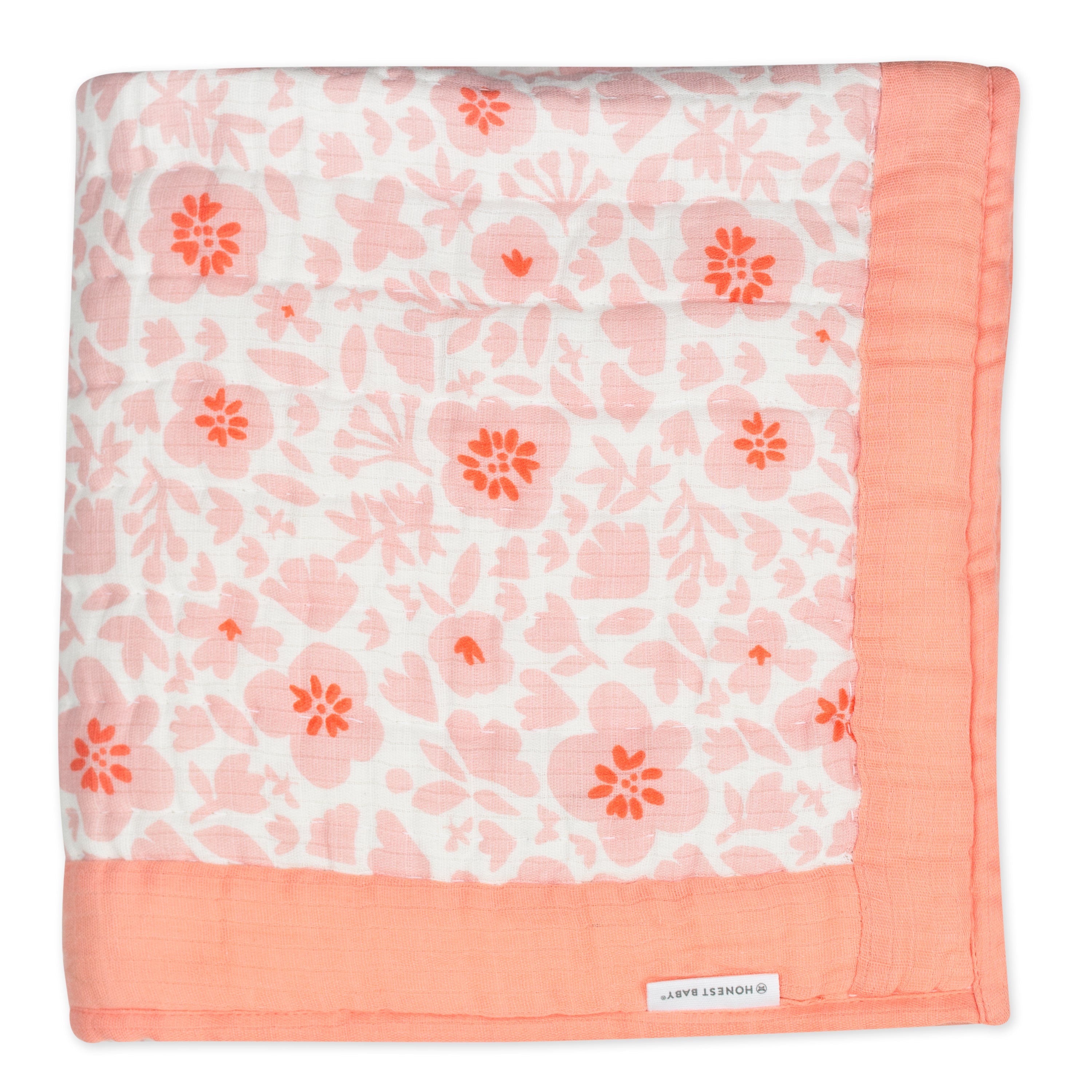 Organic Cotton Hand-Quilted Blanket