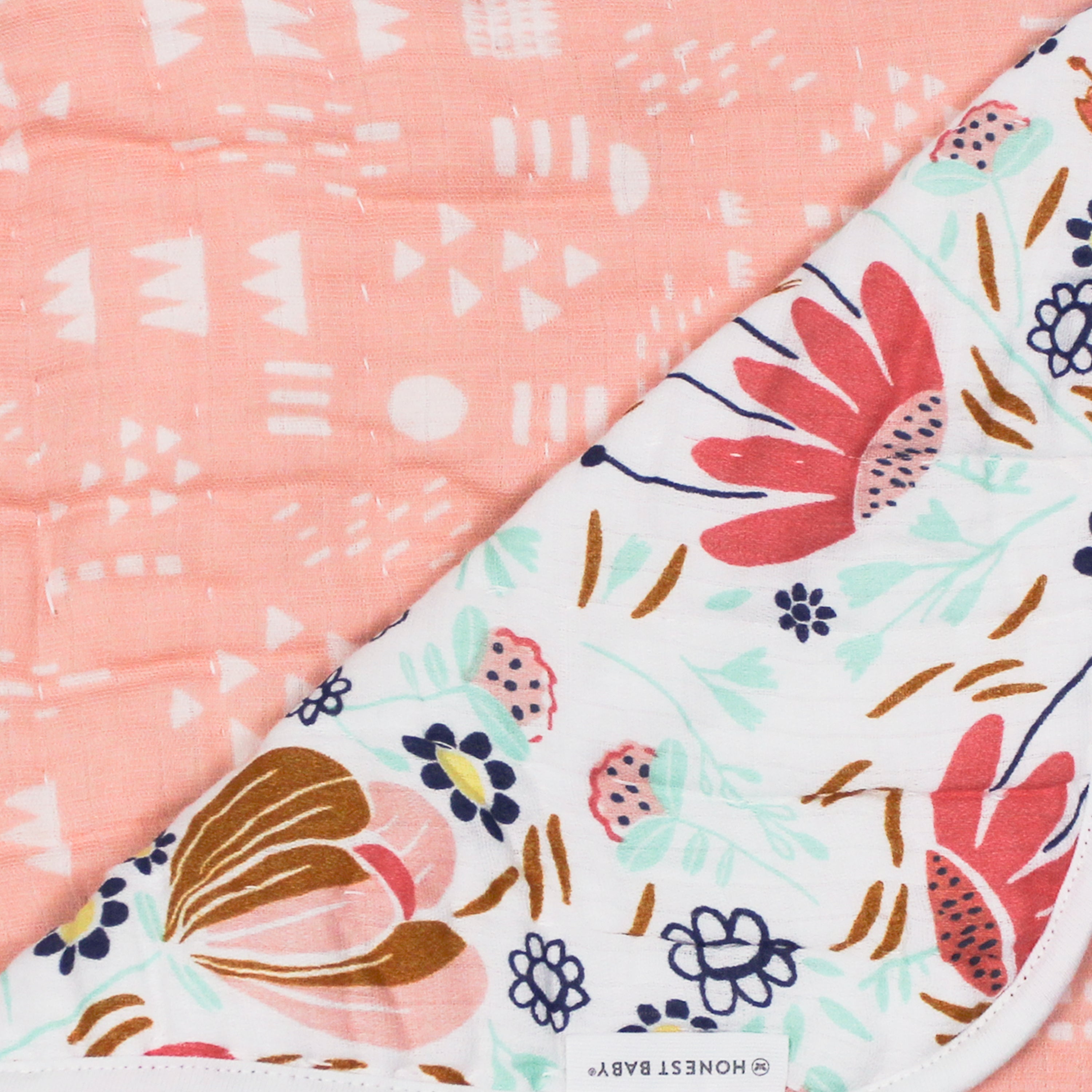 Organic Cotton Hand-Quilted Blanket